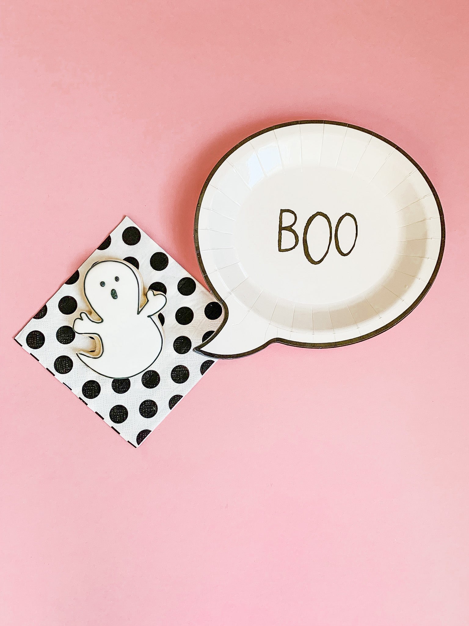 Sprinkles & Confetti | Party Boxes & Party Supplies Boo Halloween Plate by Sprinkles & Confetti | Party Boxes & Party Supplies