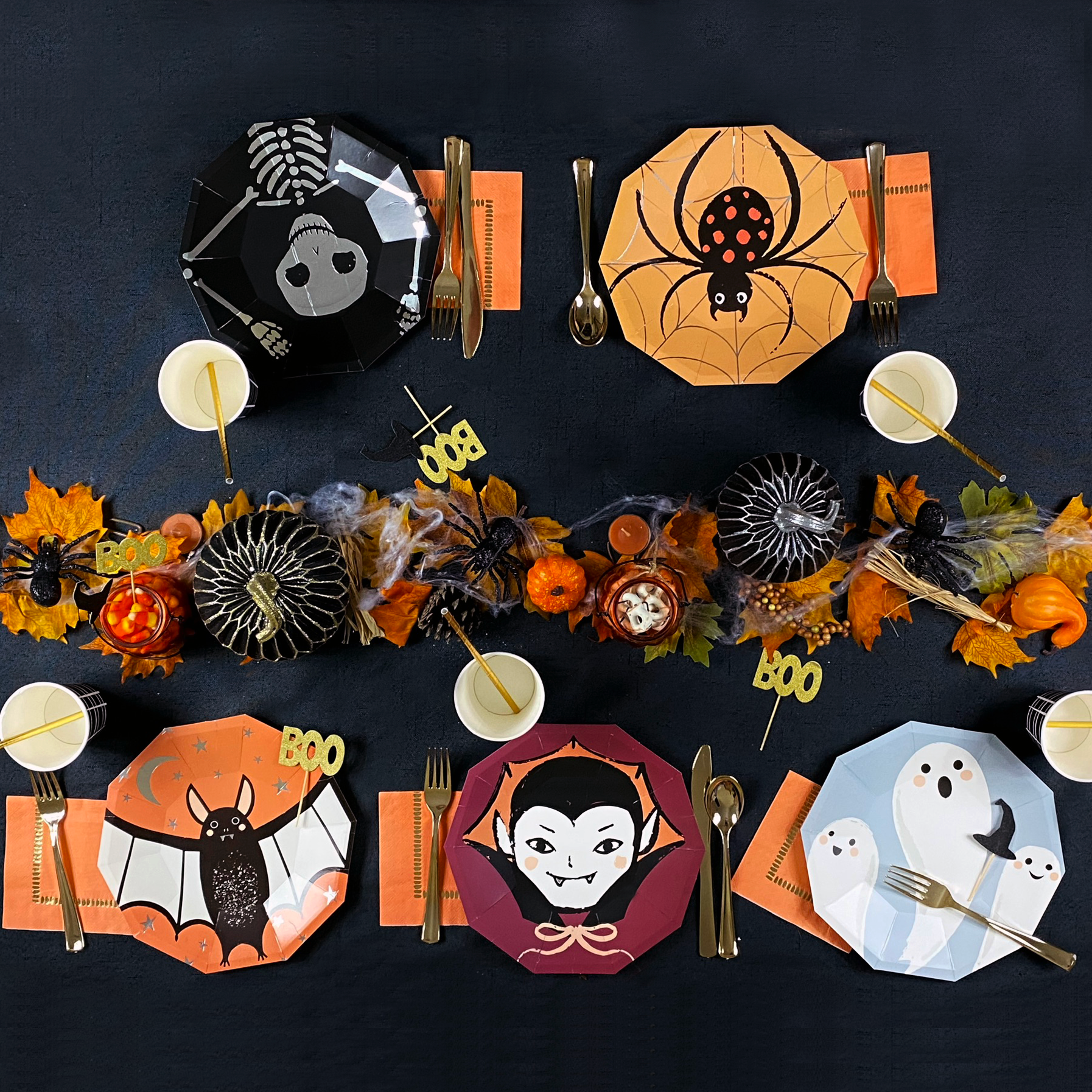 Coterie Halloween Frights Large Plates