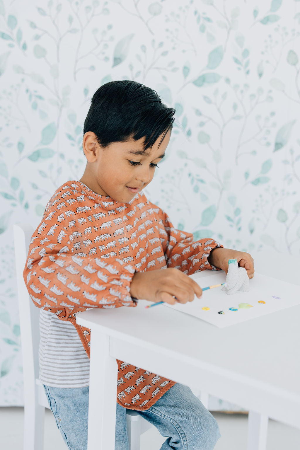 Recycled Plastic Long-Sleeve Bib