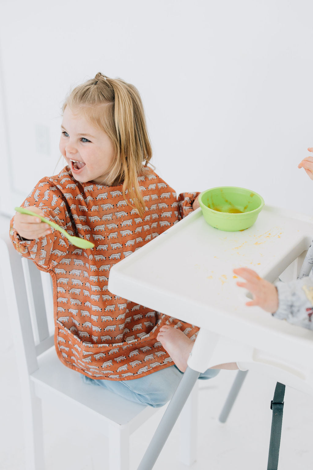 Recycled Plastic Long-Sleeve Bib