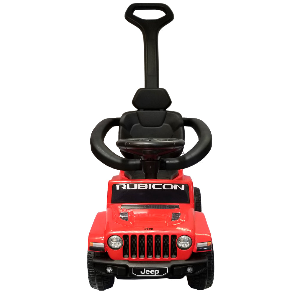 Best Ride On Cars Jeep-Rubicon 3-in-1 Push car | Red