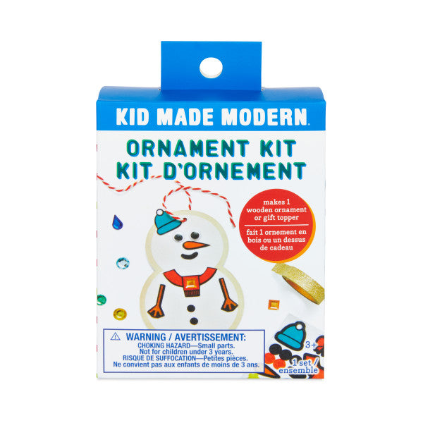 Kid Made Modern DIY Ornament Kit - Snowman Craft