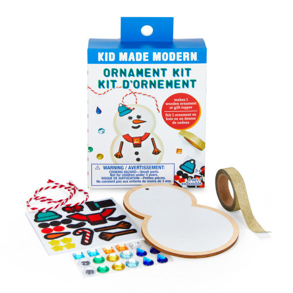 Kid Made Modern DIY Ornament Kit - Snowman Craft