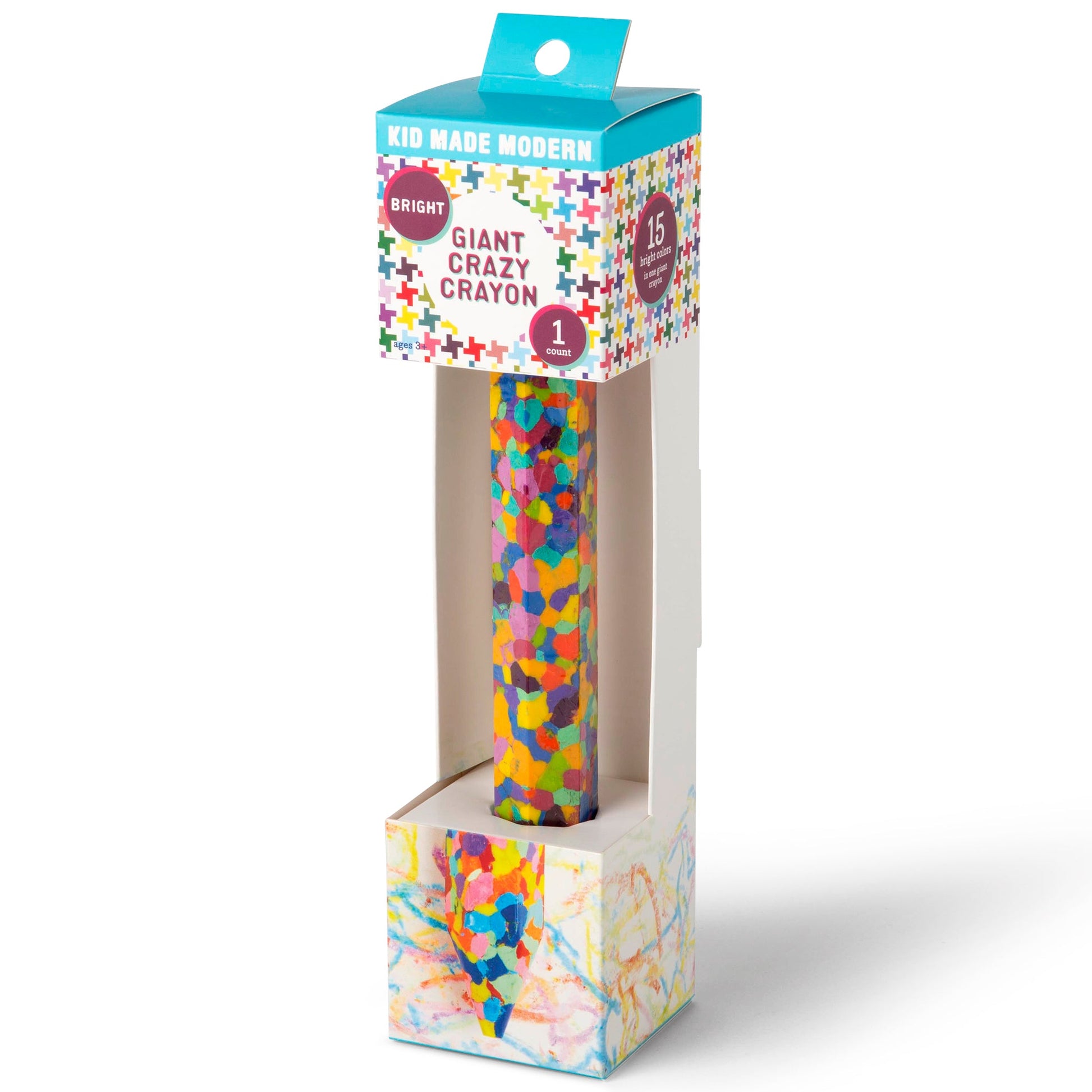 Kid Made Modern Giant Bright Crazy Crayon Craft