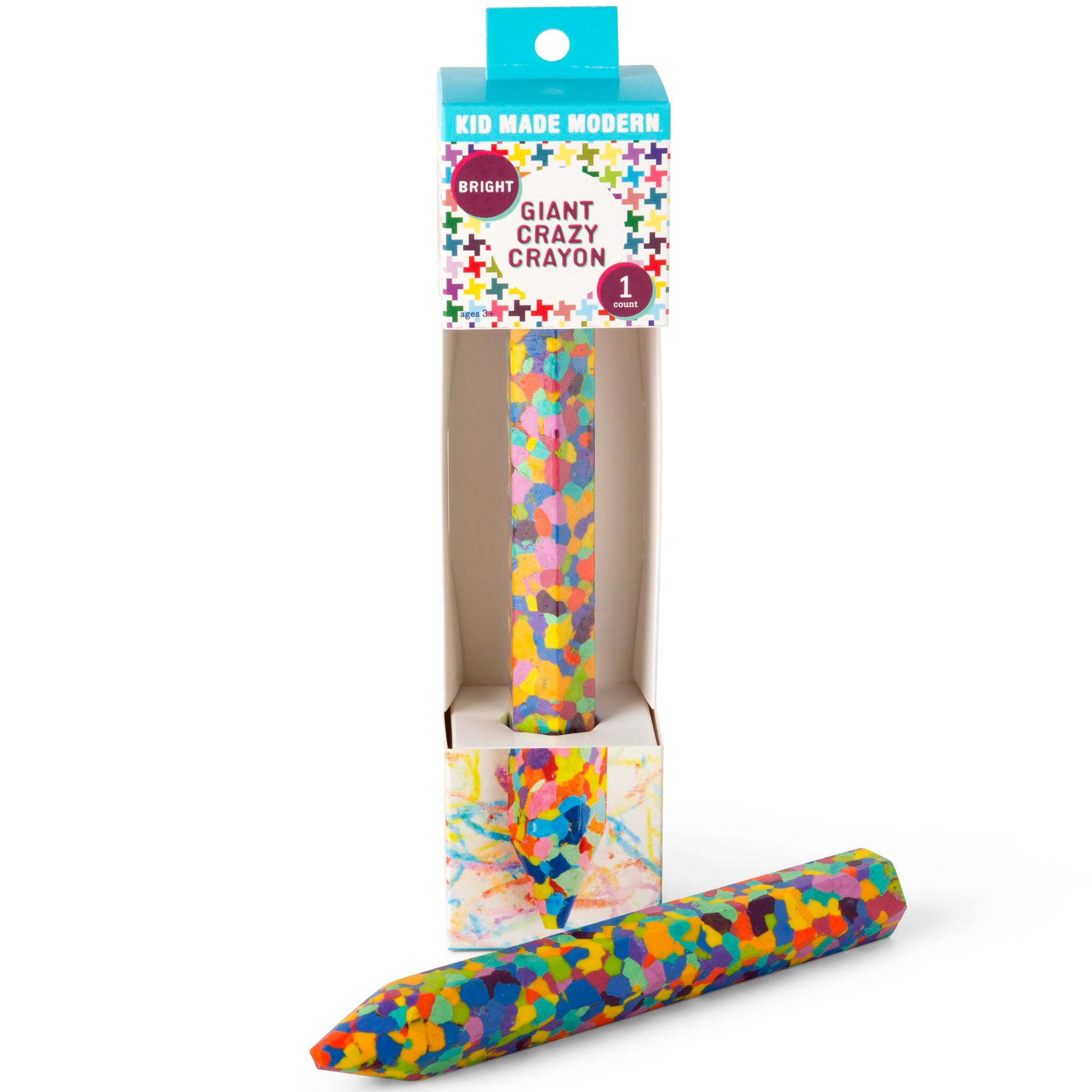Kid Made Modern Giant Bright Crazy Crayon Craft