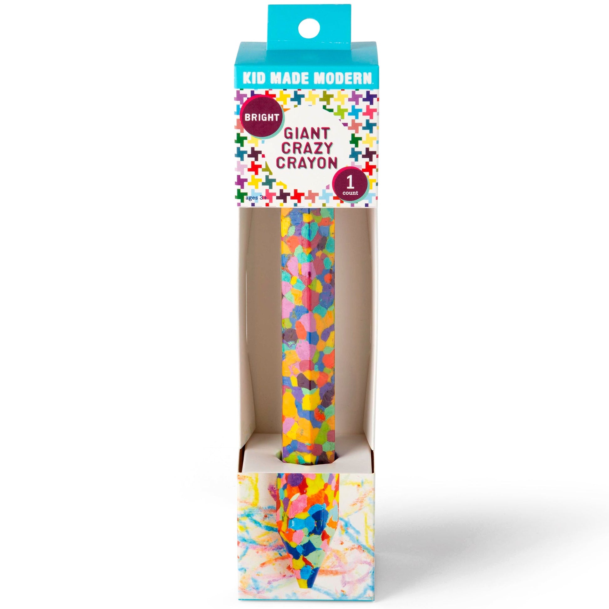 Kid Made Modern Giant Bright Crazy Crayon Craft