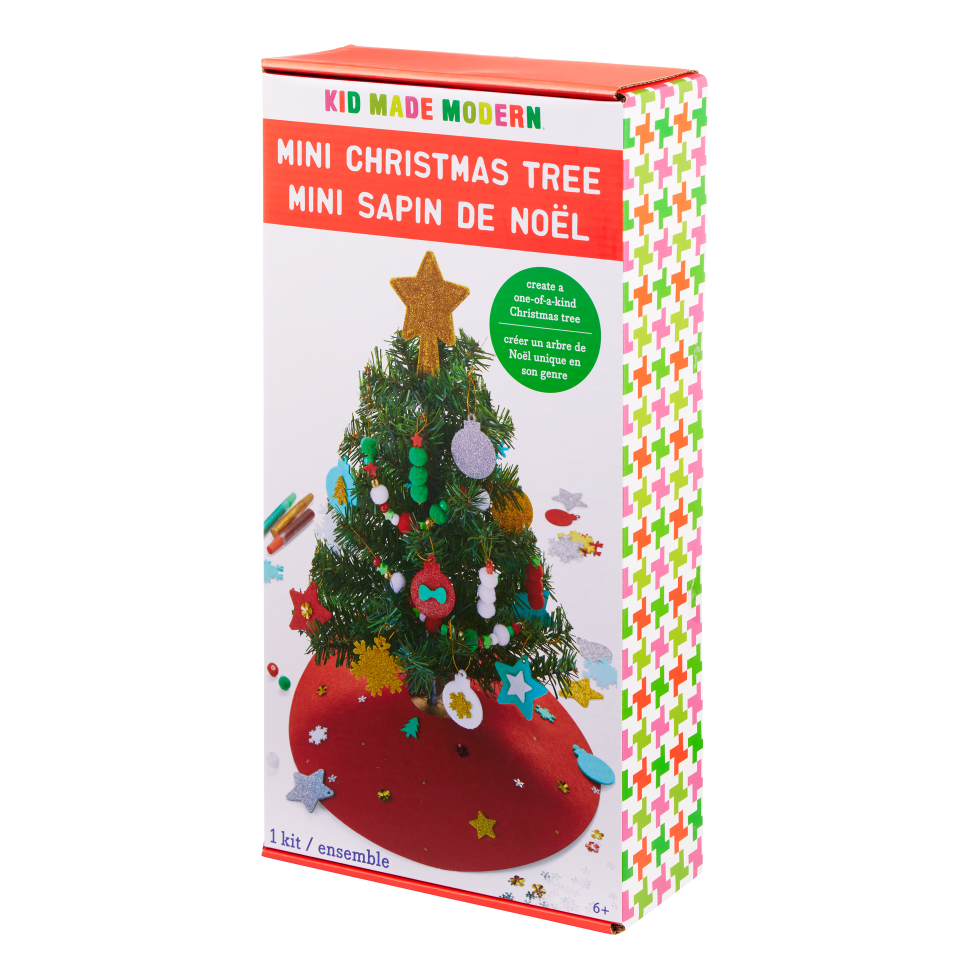 Kid Made Modern Mini Christmas Tree Crafts