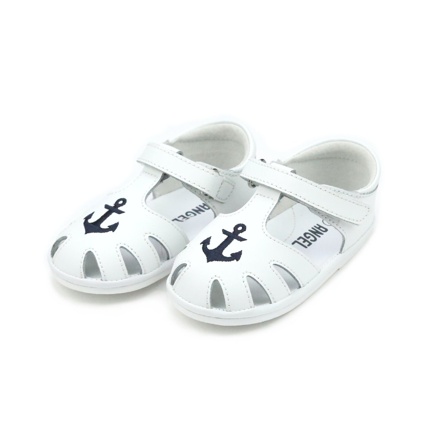 Sawyer Nautical Caged Leather Sandal - Babies & Toddlers