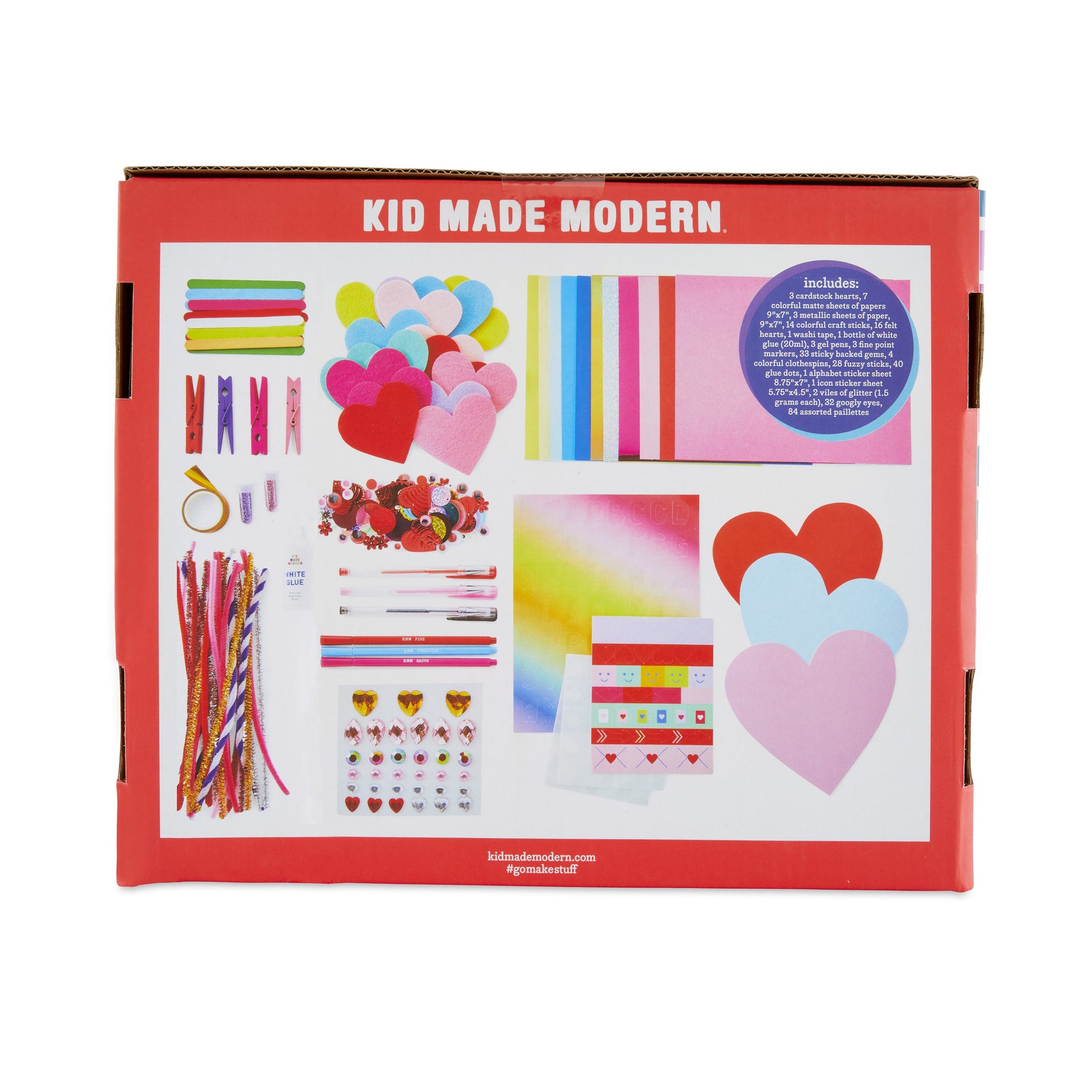 Kid Made Modern Valentine's Craft Kit Craft Kits
