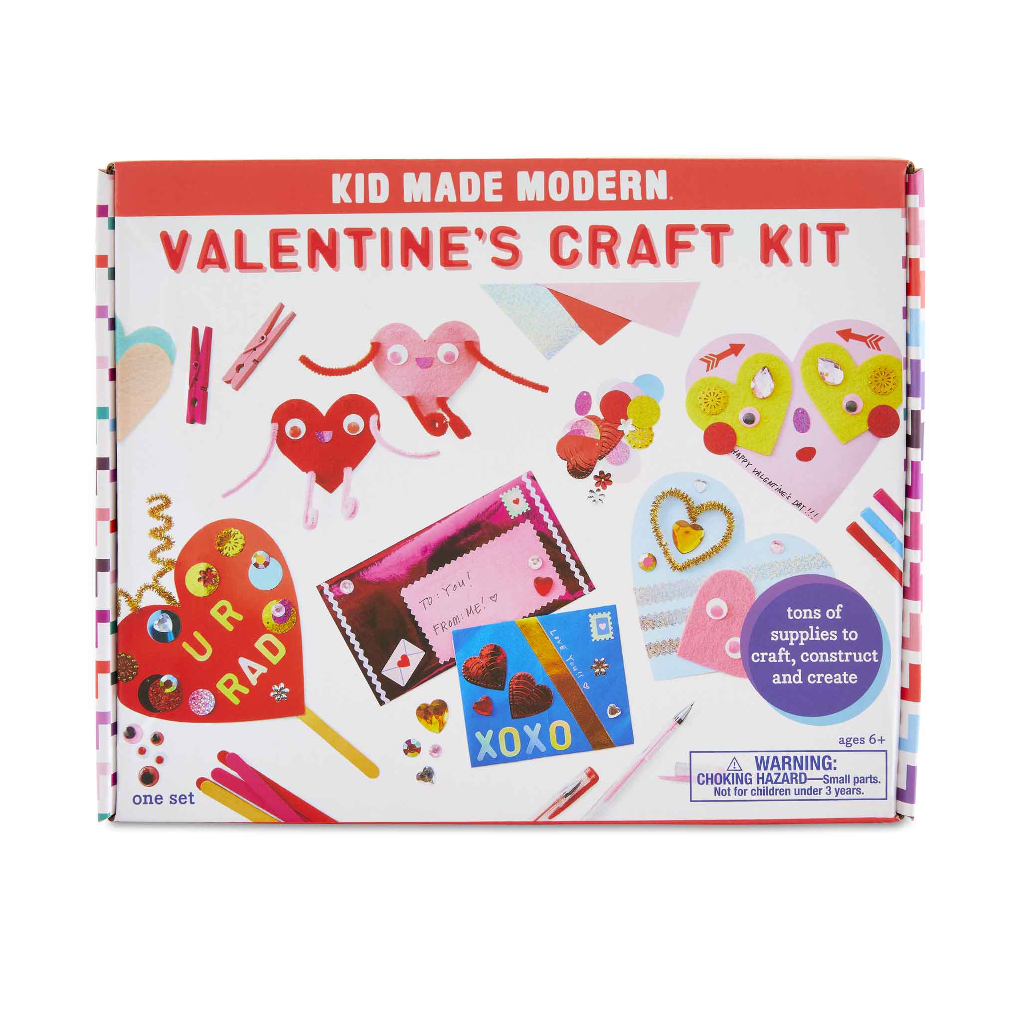 Kid Made Modern Valentine's Craft Kit Craft Kits