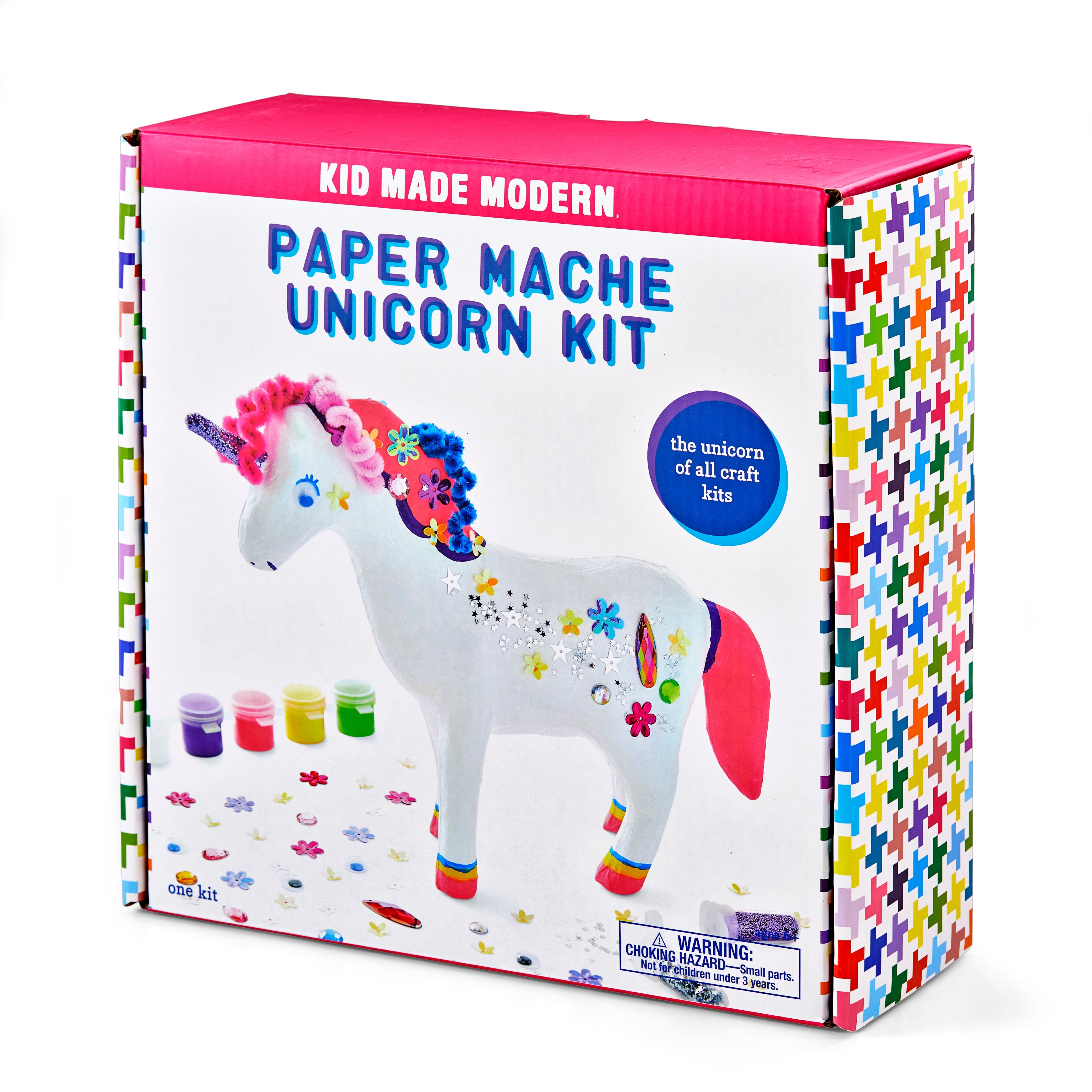 Kid Made Modern Paper Mache Unicorn Kit Crafts