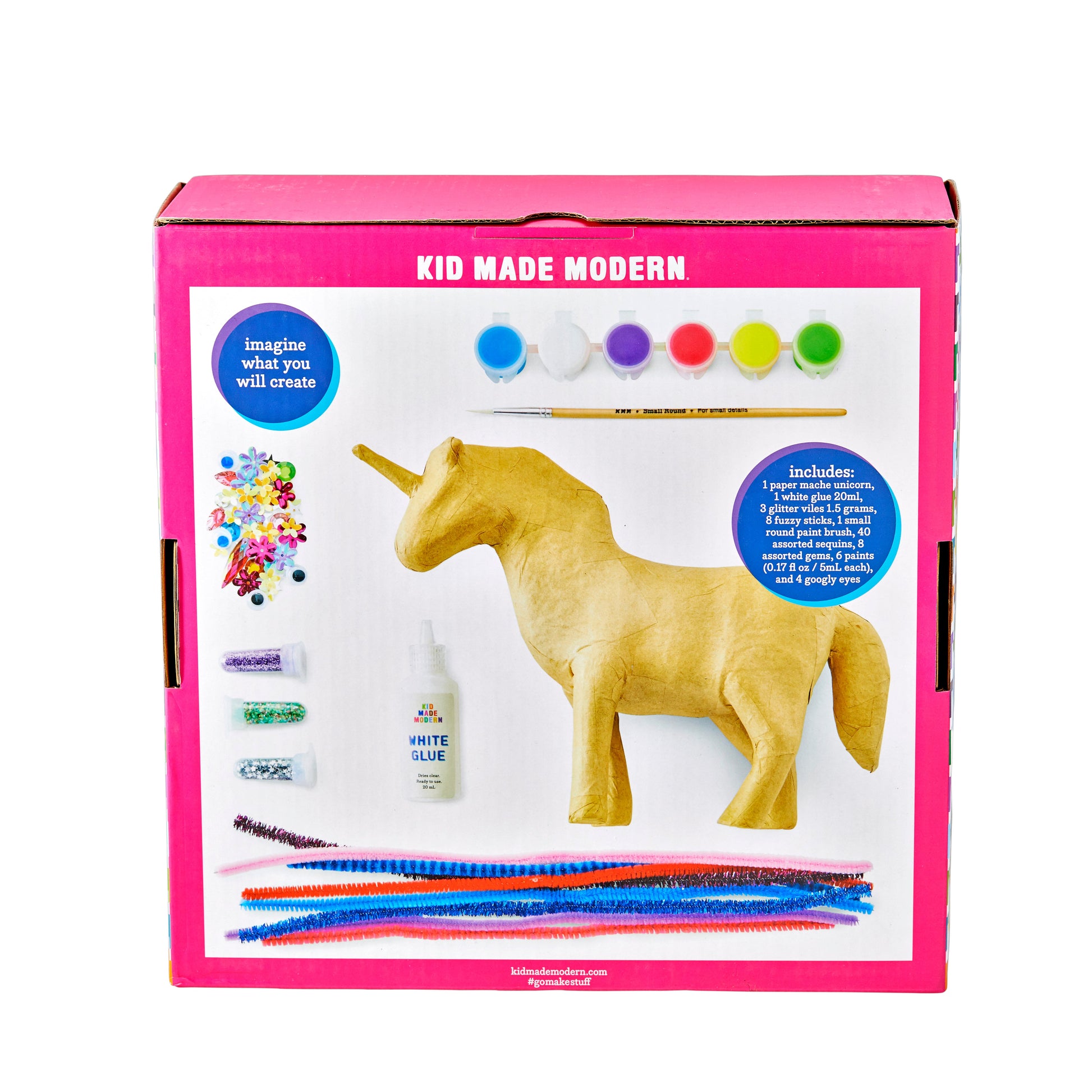 Kid Made Modern Paper Mache Unicorn Kit Crafts