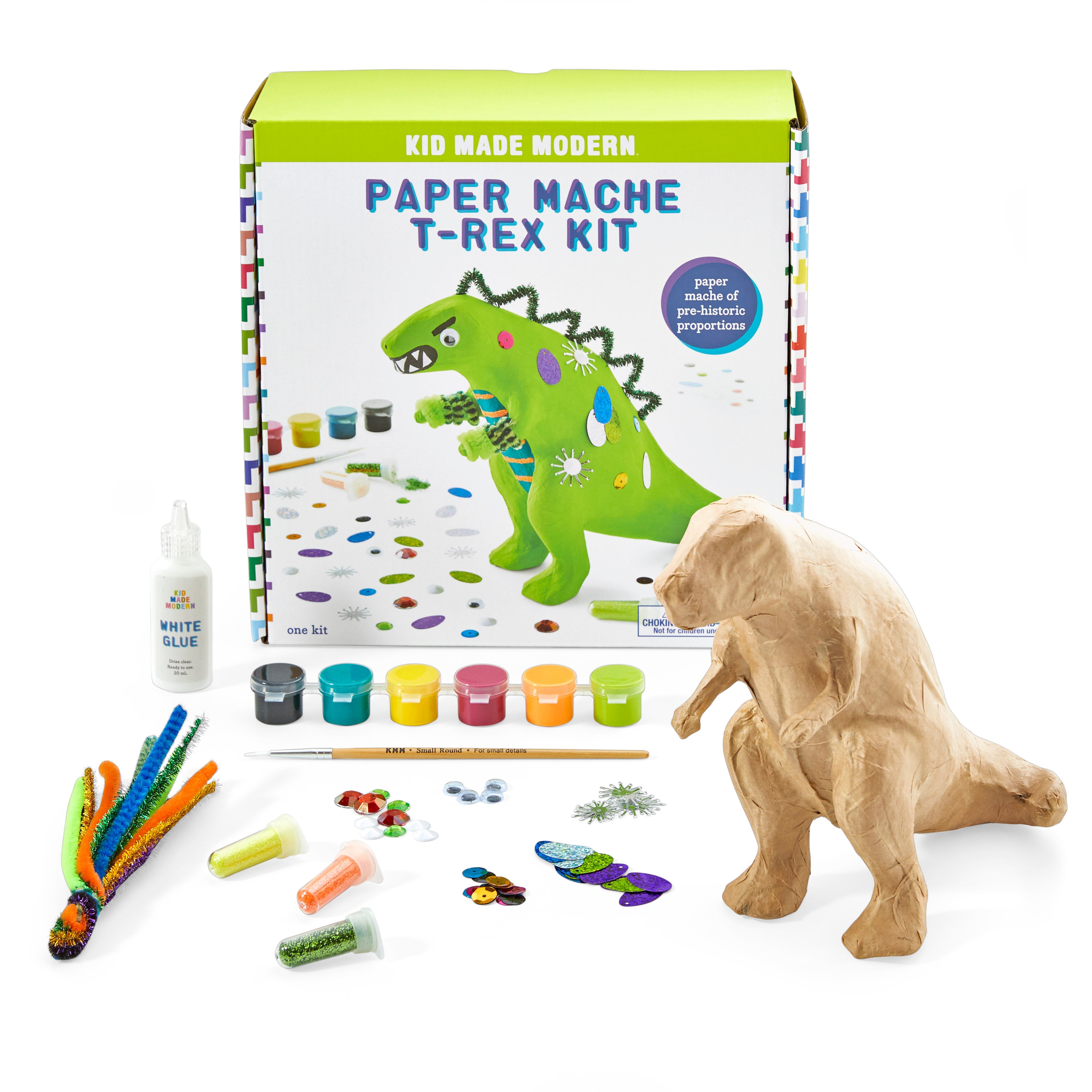 Kid Made Modern Paper Mache T-Rex Kit Crafts