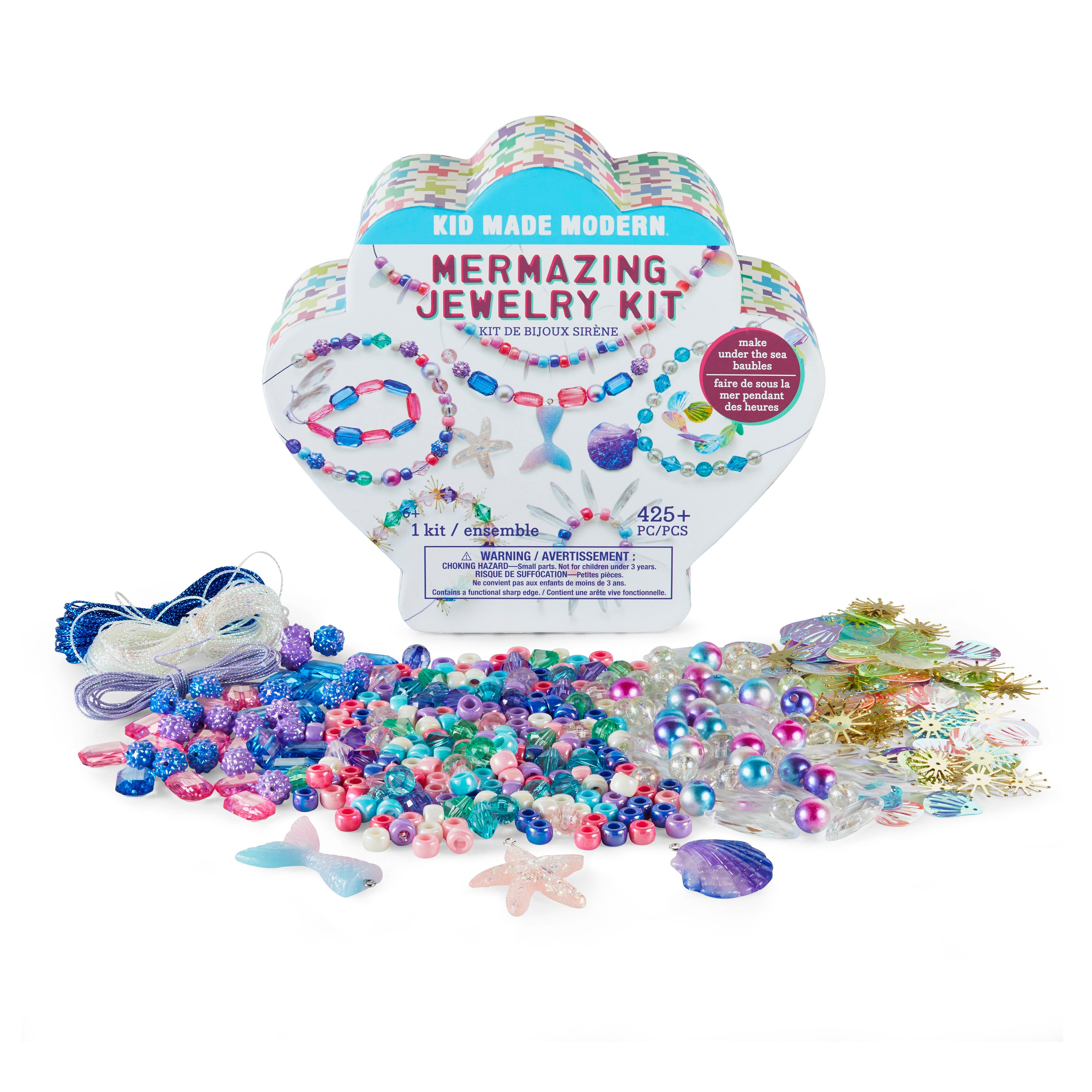 Kid Made Modern Mermazing Jewelry Kit Crafts