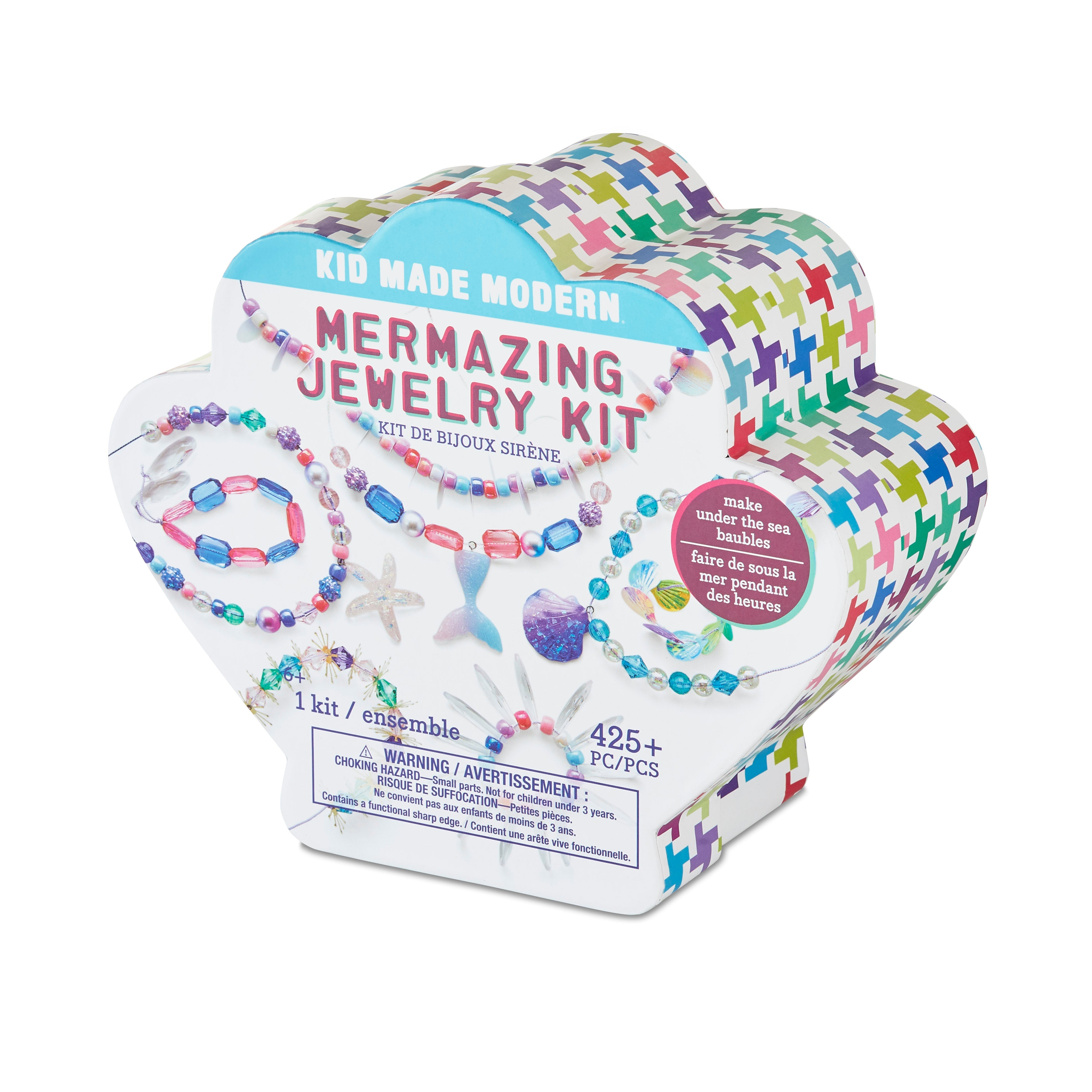 Kid Made Modern Mermazing Jewelry Kit Crafts