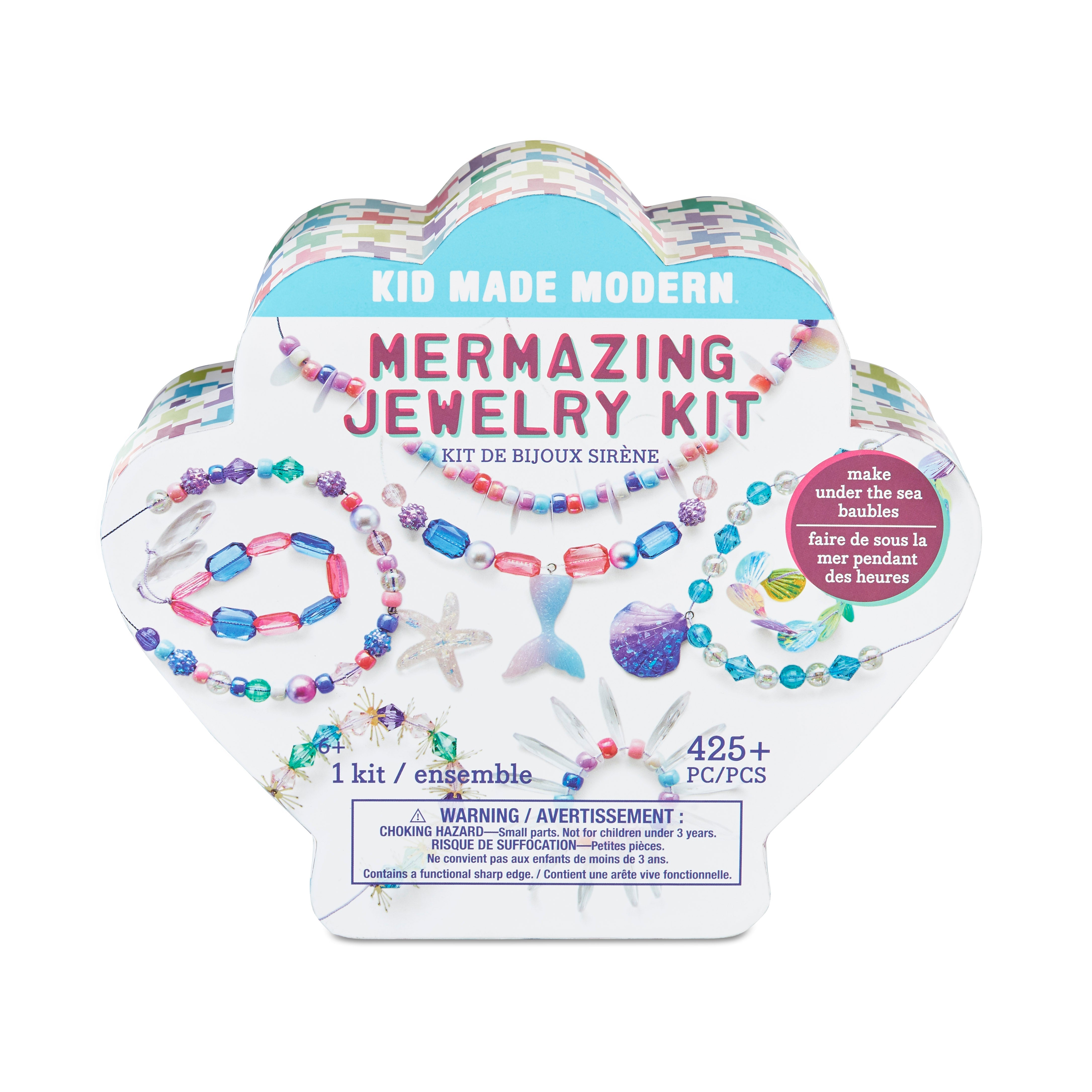 Kid Made Modern Mermazing Jewelry Kit Crafts