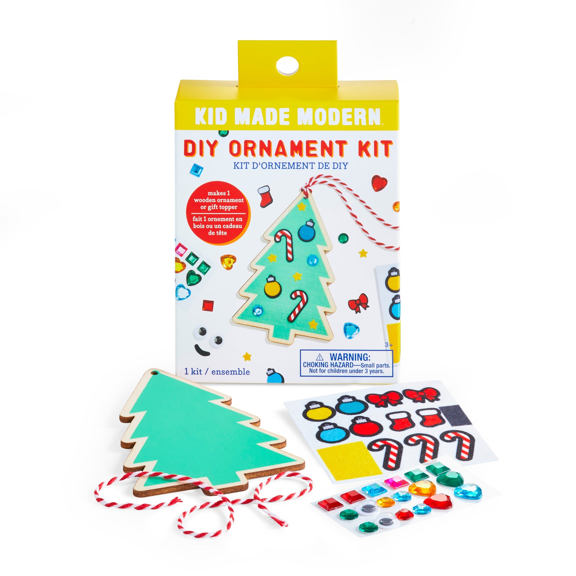 Kid Made Modern DIY Ornament Kits - Tree Craft