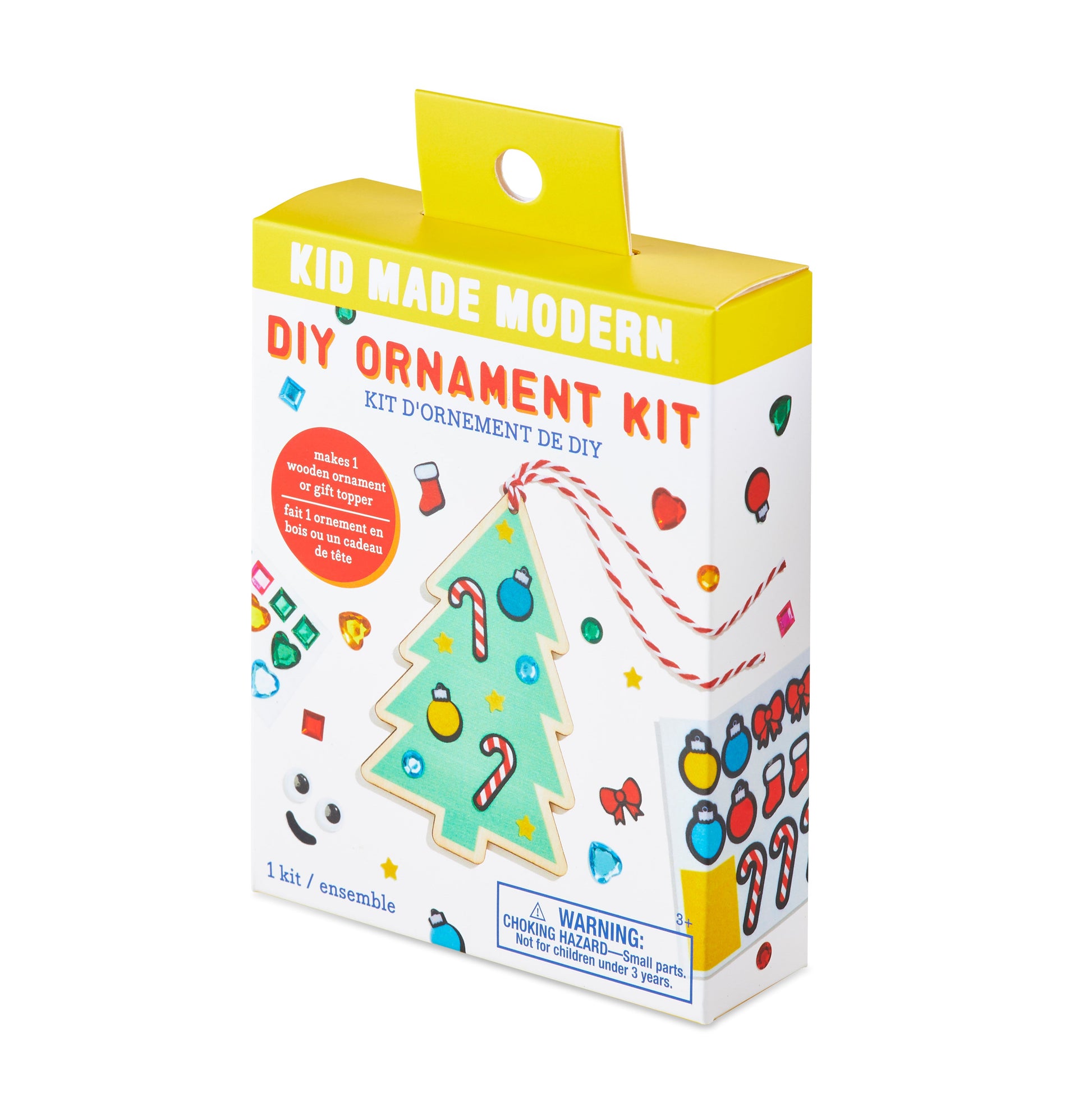 Kid Made Modern DIY Ornament Kits - Tree Craft