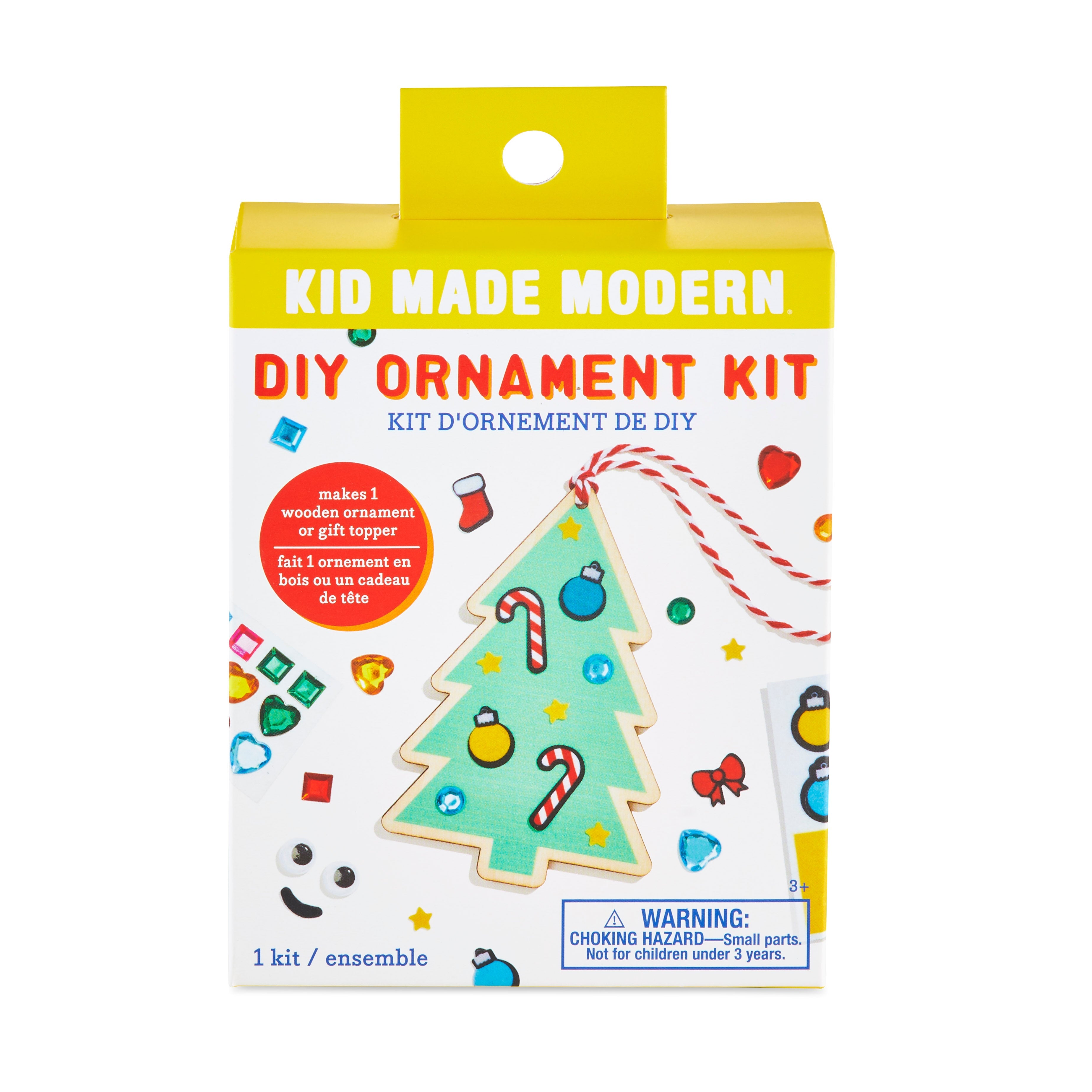 Kid Made Modern DIY Ornament Kits - Tree Craft