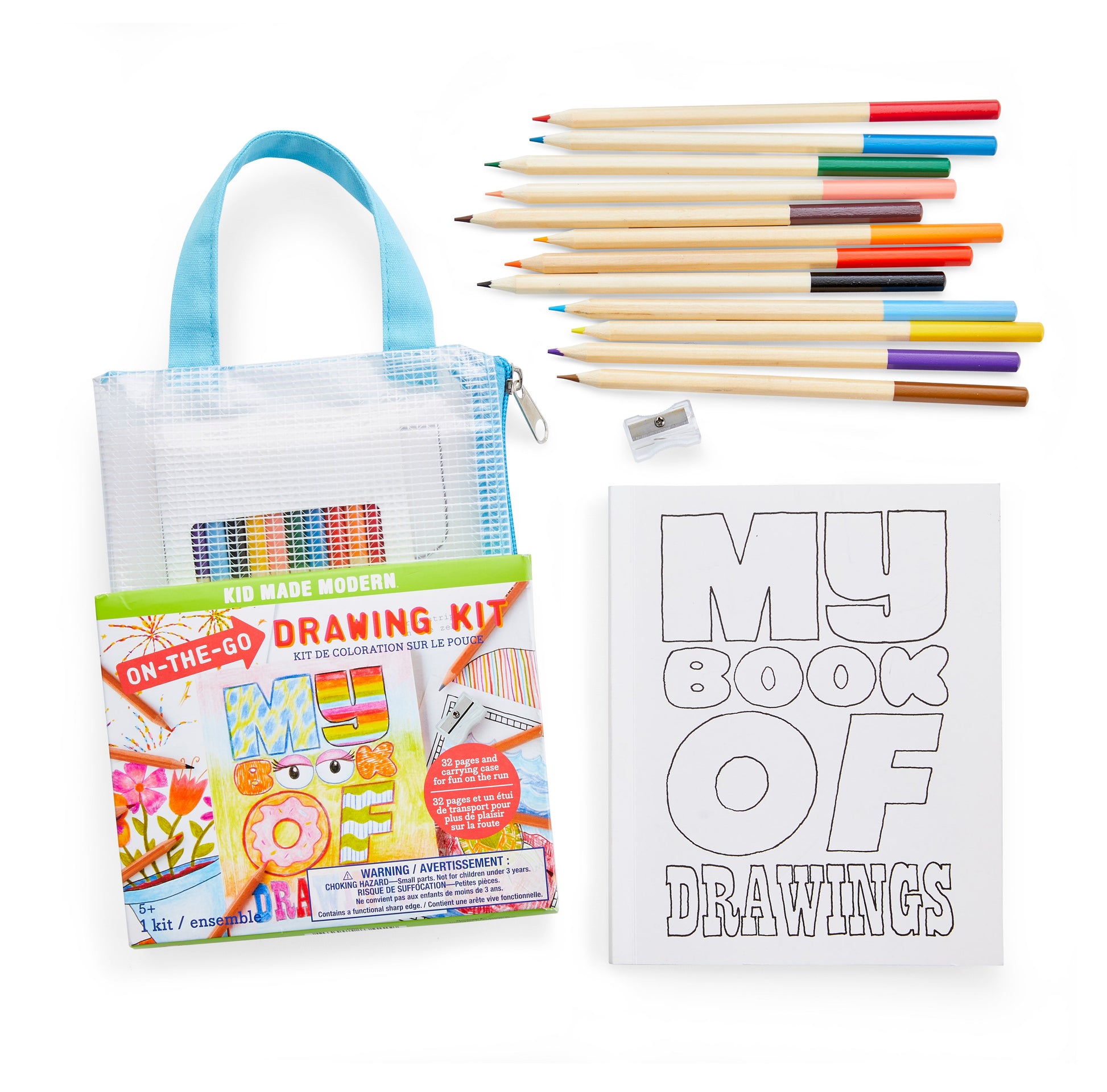 Kid Made Modern On-The-Go Drawing Kit Art Kit