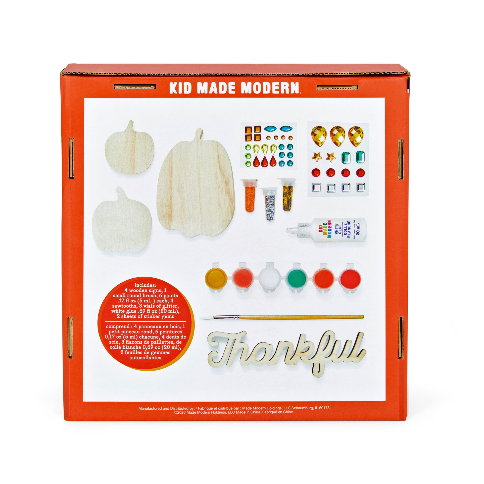 Kid Made Modern Autumn Wood Signs Craft Kit Craft Kits