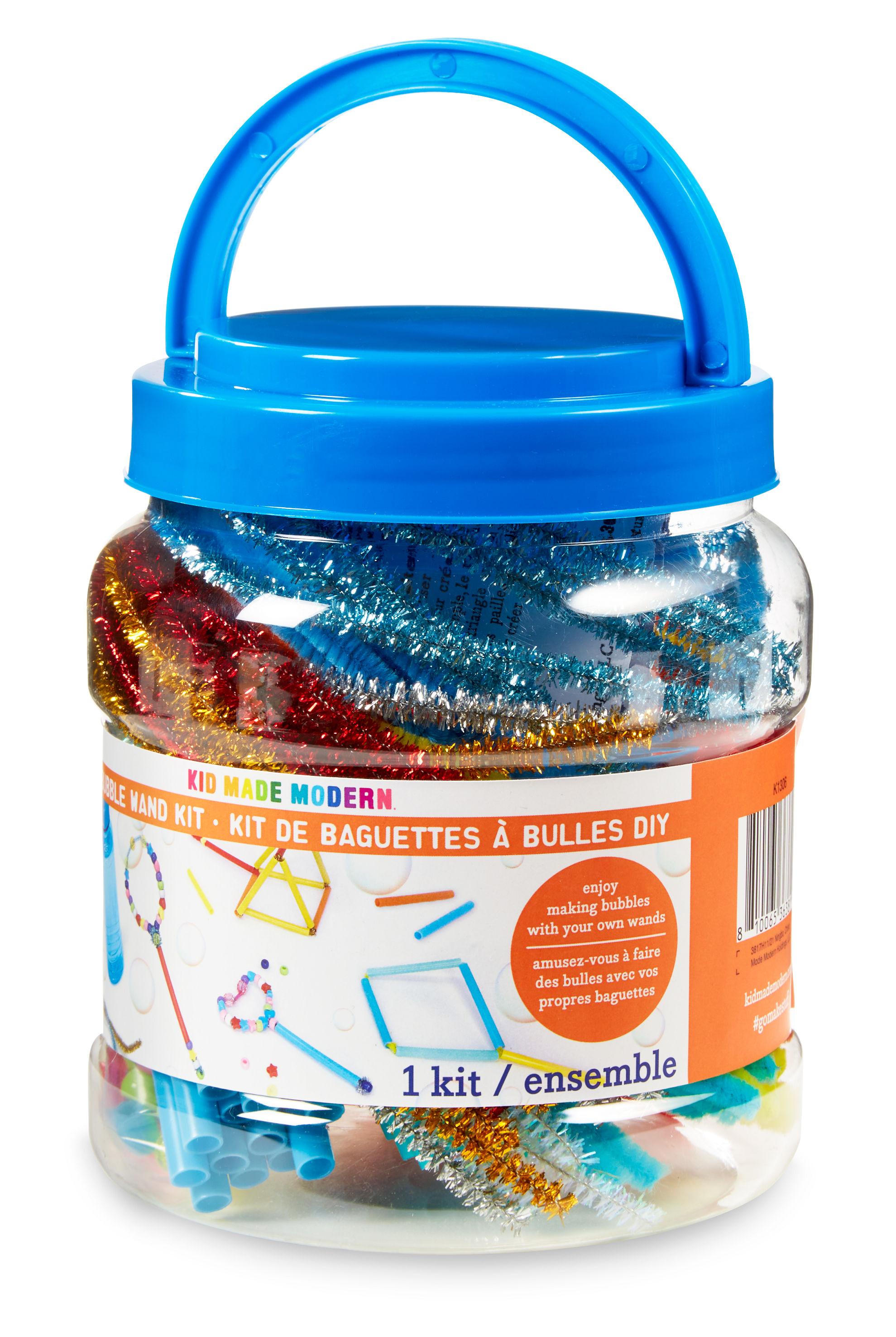 Kid Made Modern Bubble Wand Kit Crafts