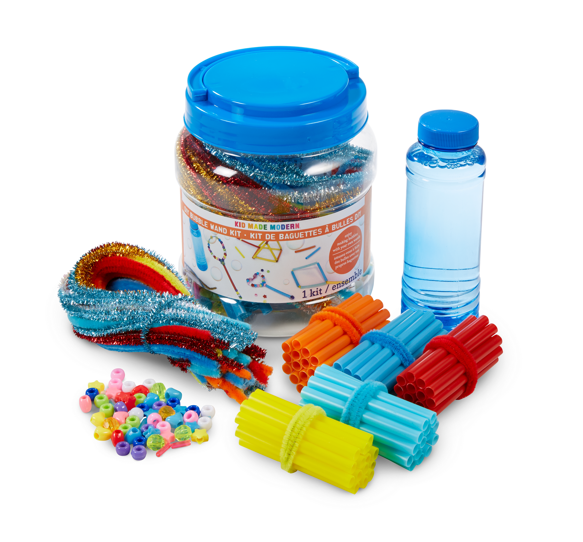 Kid Made Modern Bubble Wand Kit Crafts