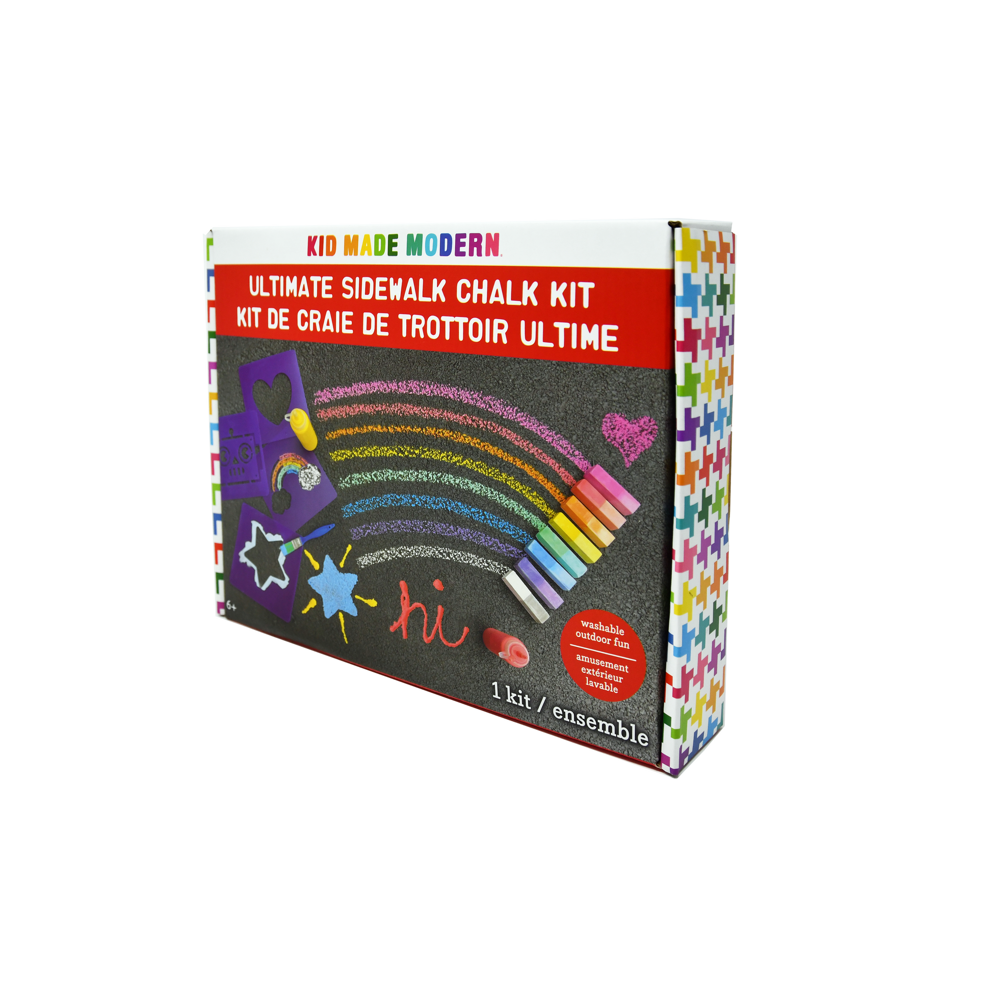 Kid Made Modern Ultimate Sidewalk Chalk Kit Crafts