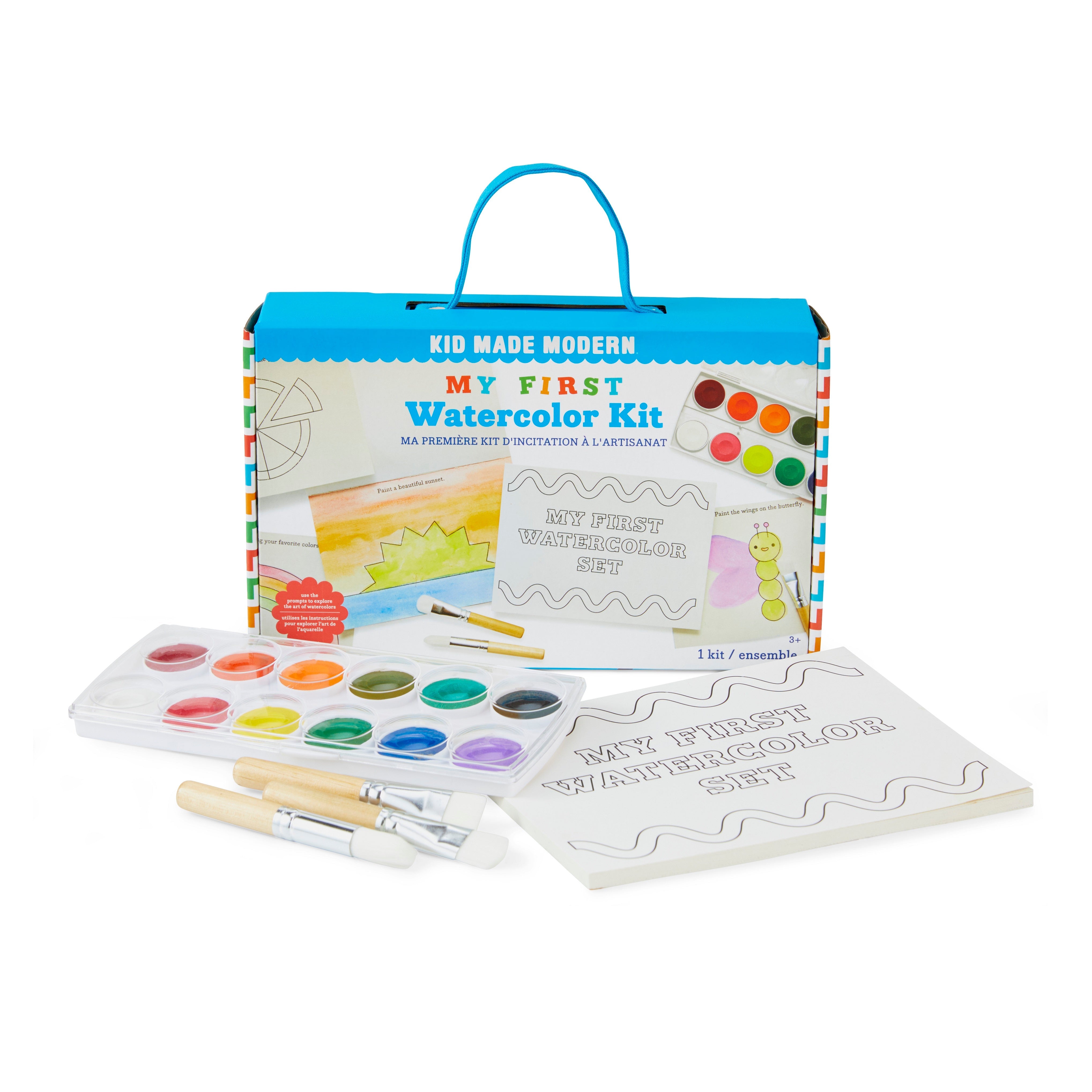 Kid Made Modern My First Watercolor Kit Watercolor Sets