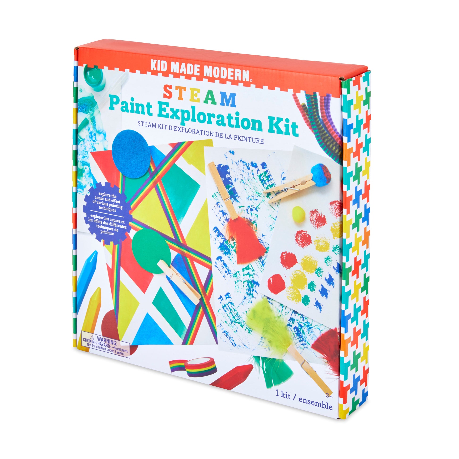 Kid Made Modern STEAM - Paint Exploration Kit Crafts