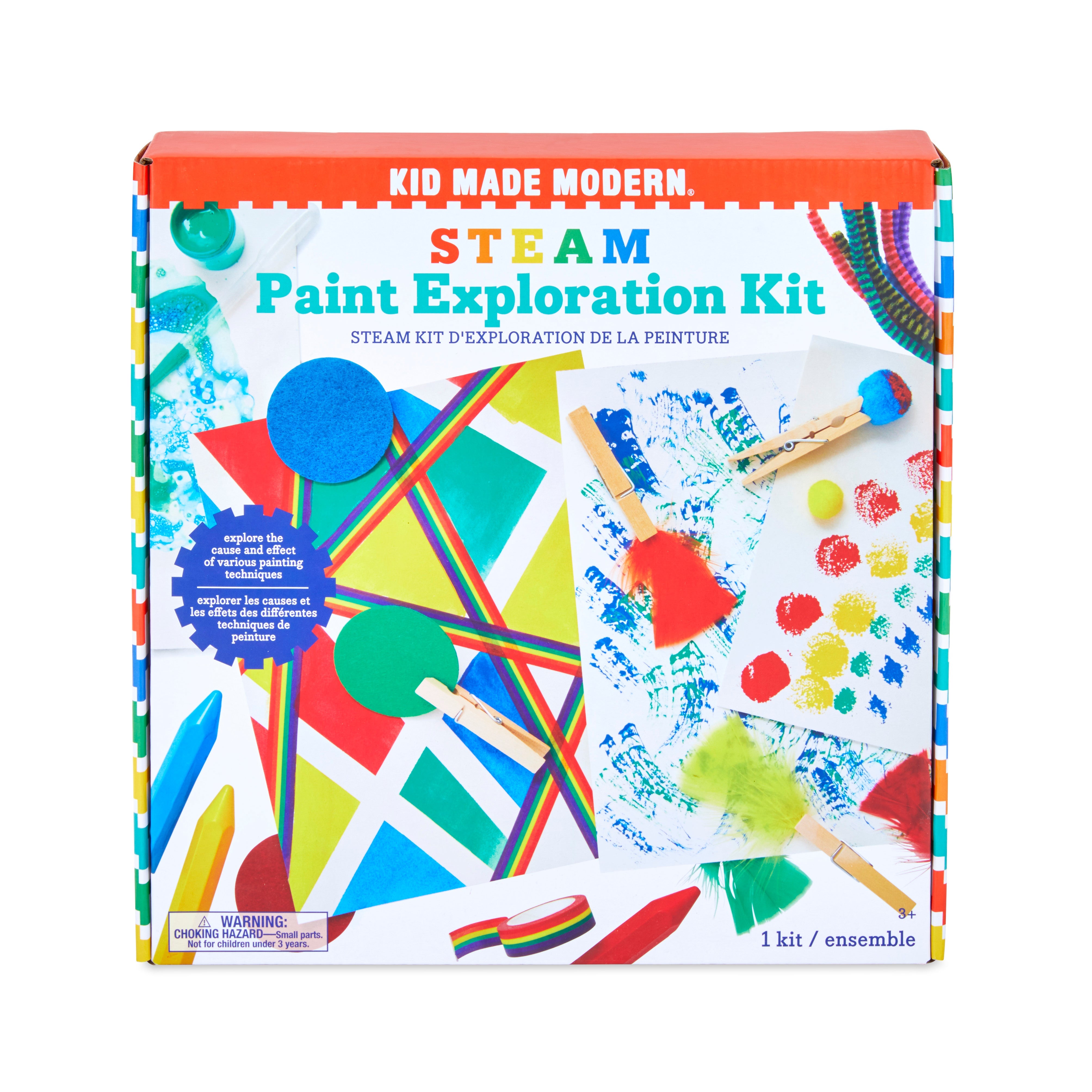 Kid Made Modern STEAM - Paint Exploration Kit Crafts