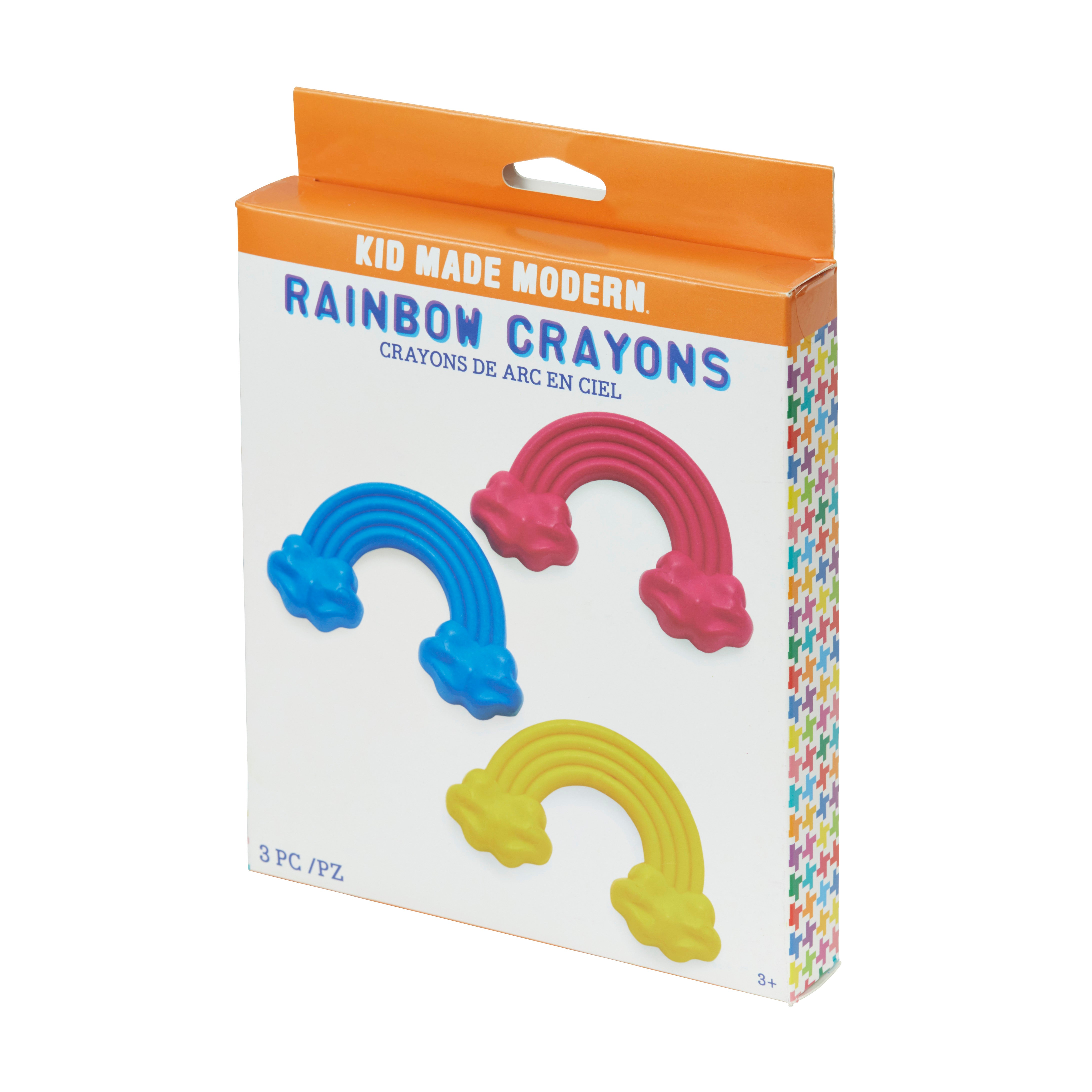Kid Made Modern Rainbow Crayons (Set of 3) Craft