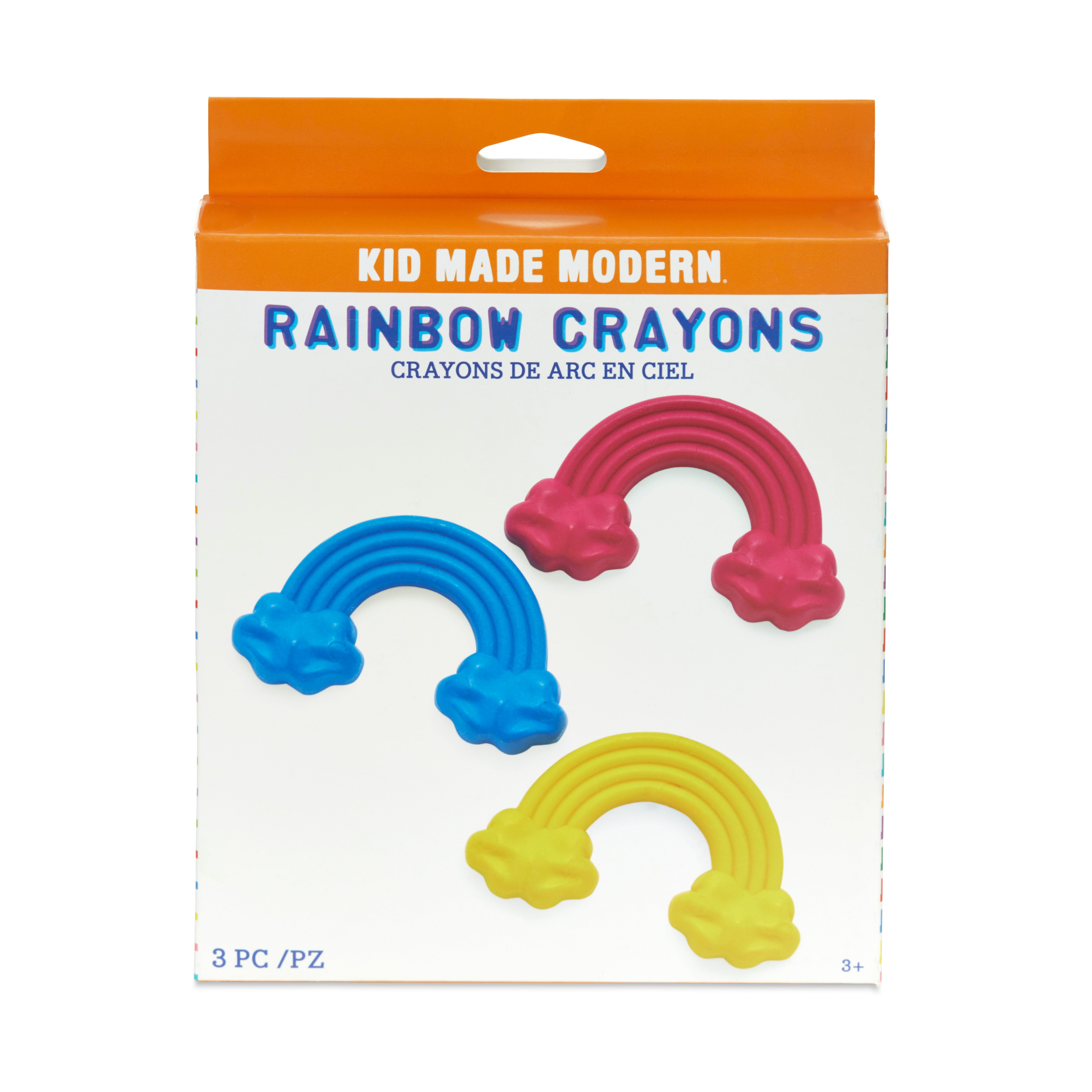 Kid Made Modern Rainbow Crayons (Set of 3) Craft