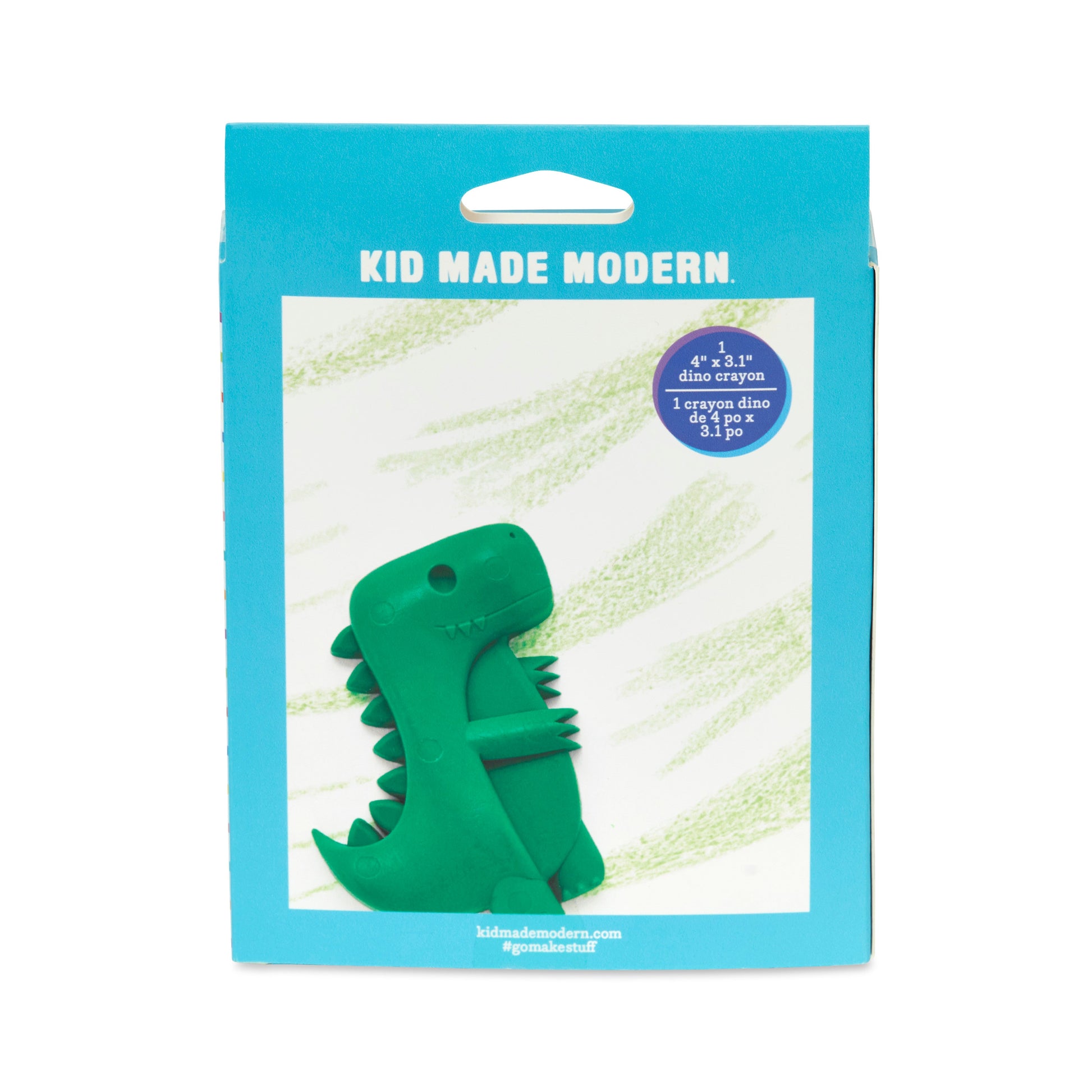 Kid Made Modern Large Dinosaur Crayon Craft