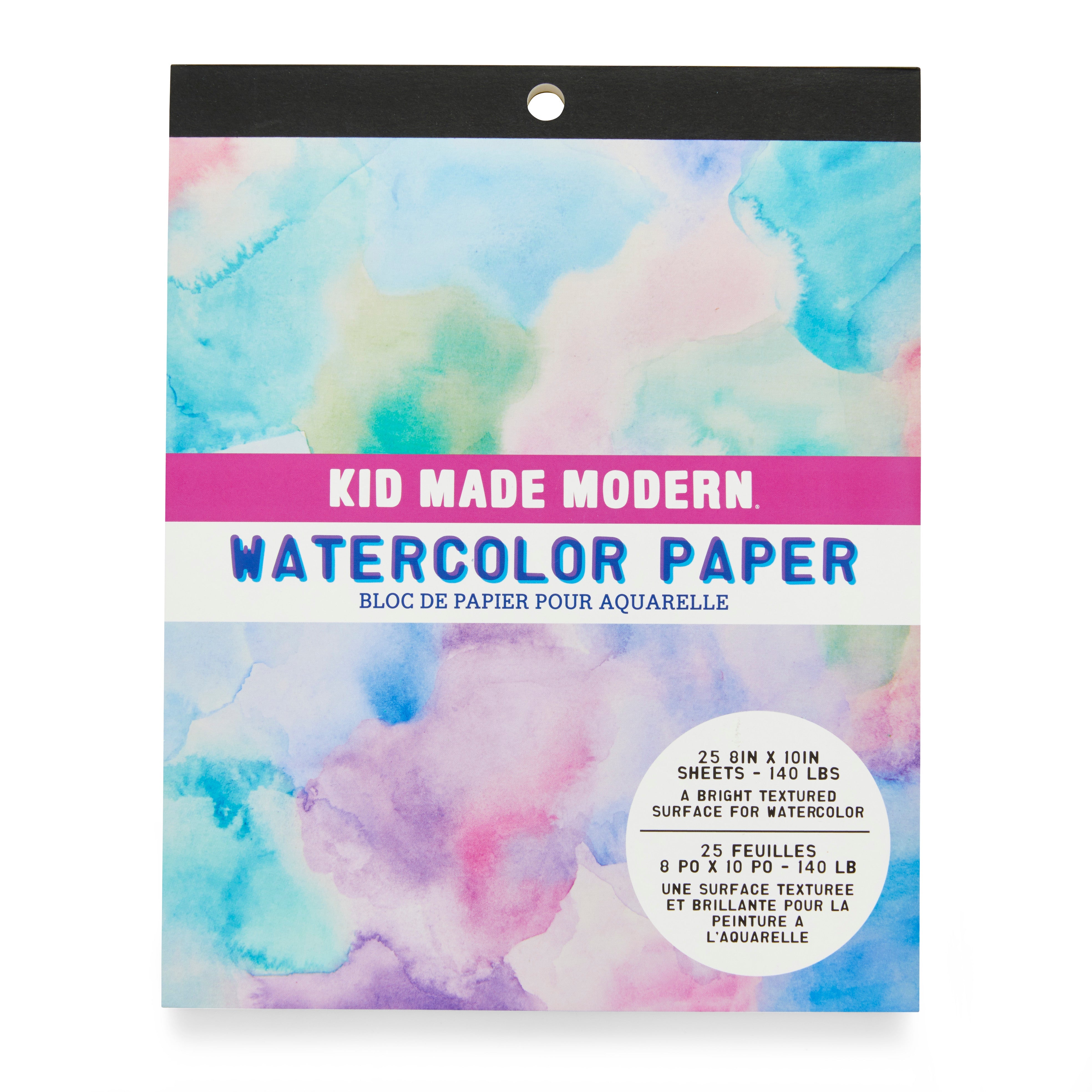 Kid Made Modern Watercolor Paper Pad Watercolor Set
