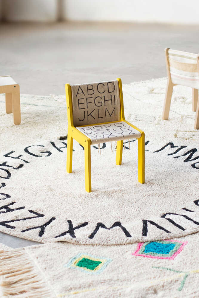 Kid's Chair Sillita Abc - Yellow