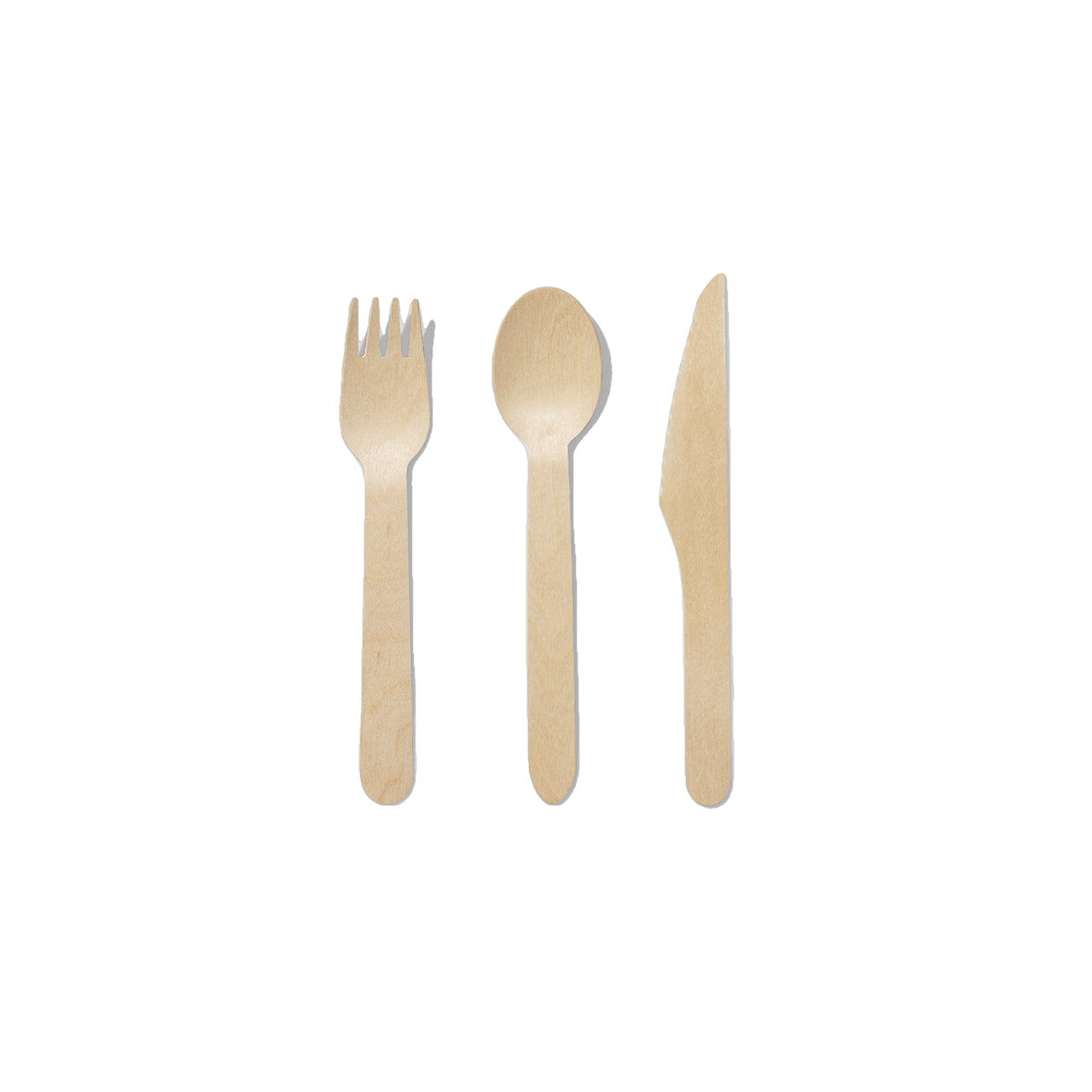 Wooden Children's Utensils - Knife, Fork, Spoon