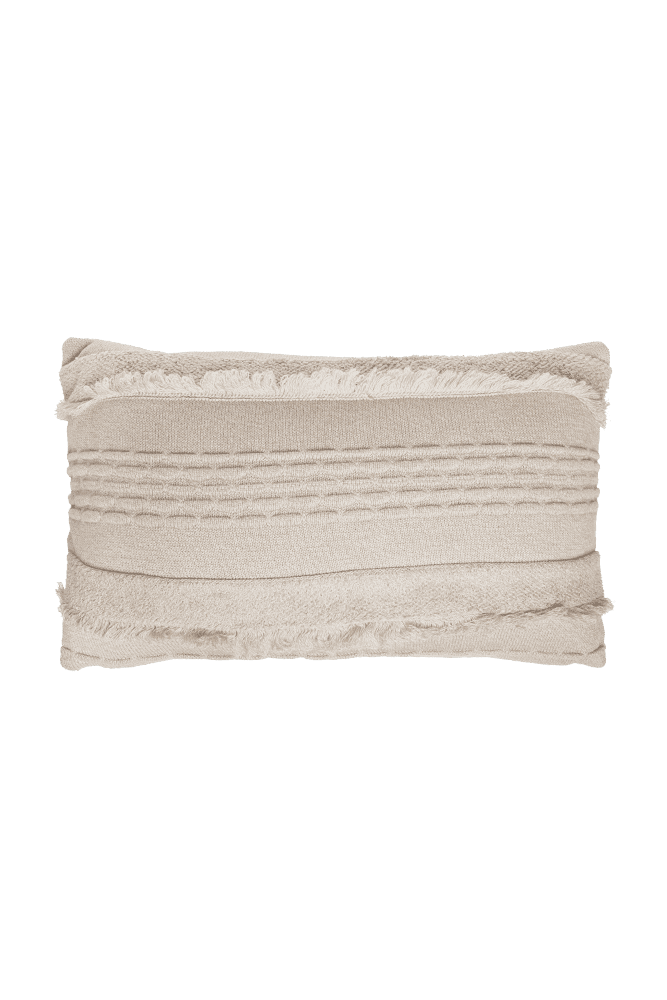 Knitted Cushion Air Dune White  - Early Hours