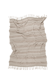 Knitted Blanket Air Dune White