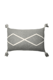 Knitted Cushion Oasis Grey  - Bereber Classics