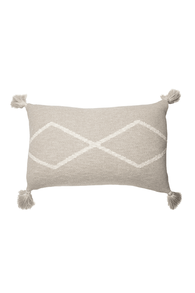 Knitted Cushion Oasis Soft Linen  - Bereber Classics