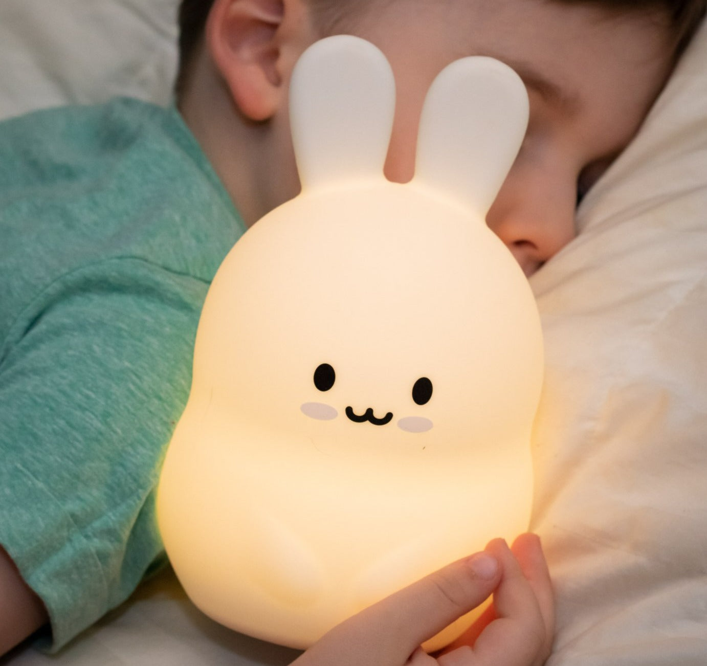 LumiPets® Bunny - Children's Nursery Touch Night Light