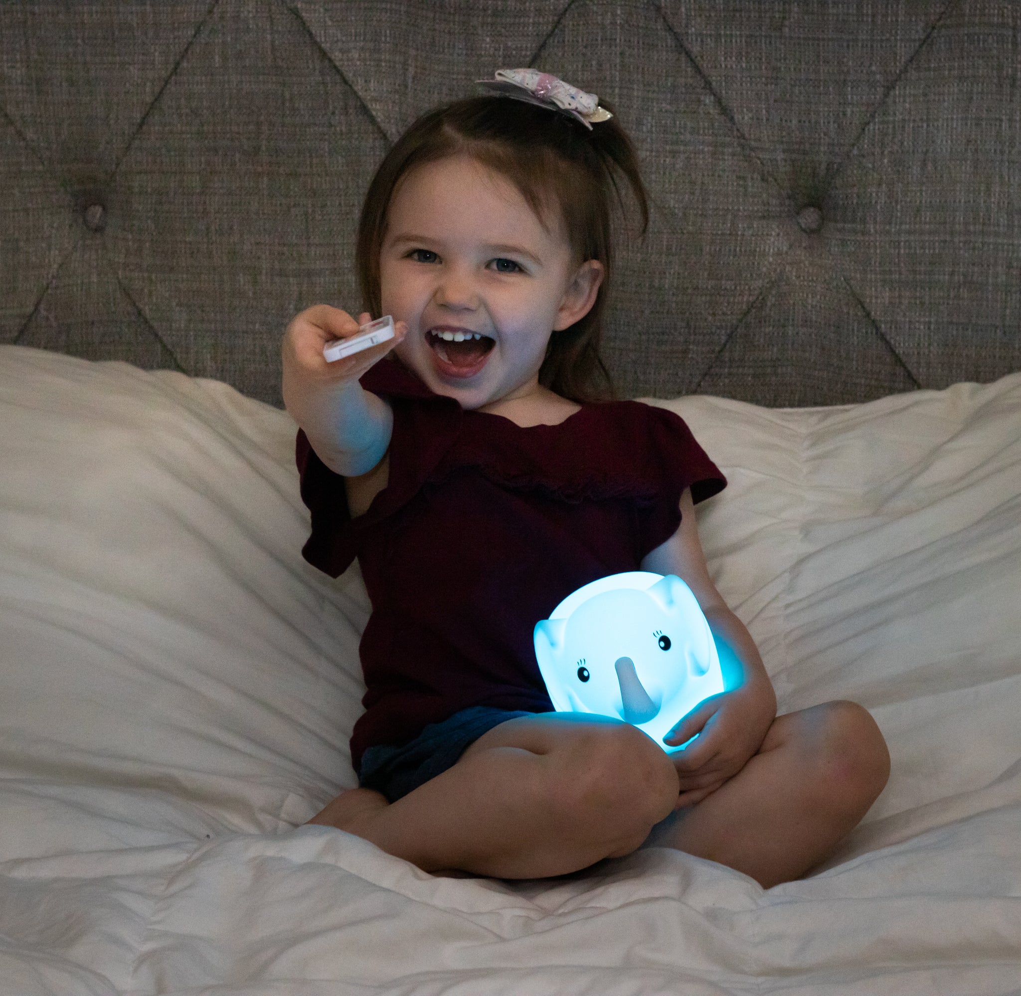 LumiPets® Elephant - Children's Nursery Touch Night Light