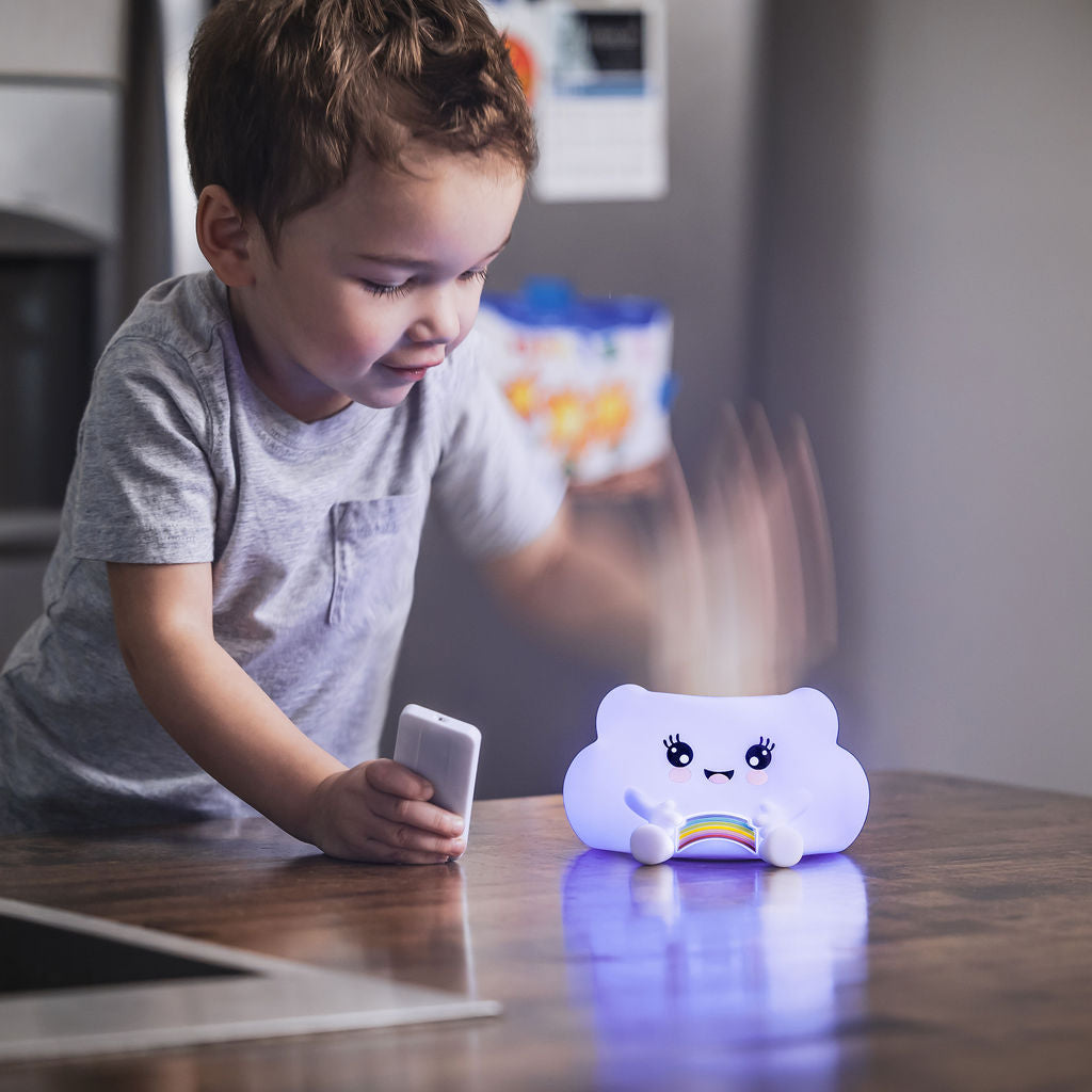 LumiPets® Kawaii Cloud - Children's Nursery Touch Night Light