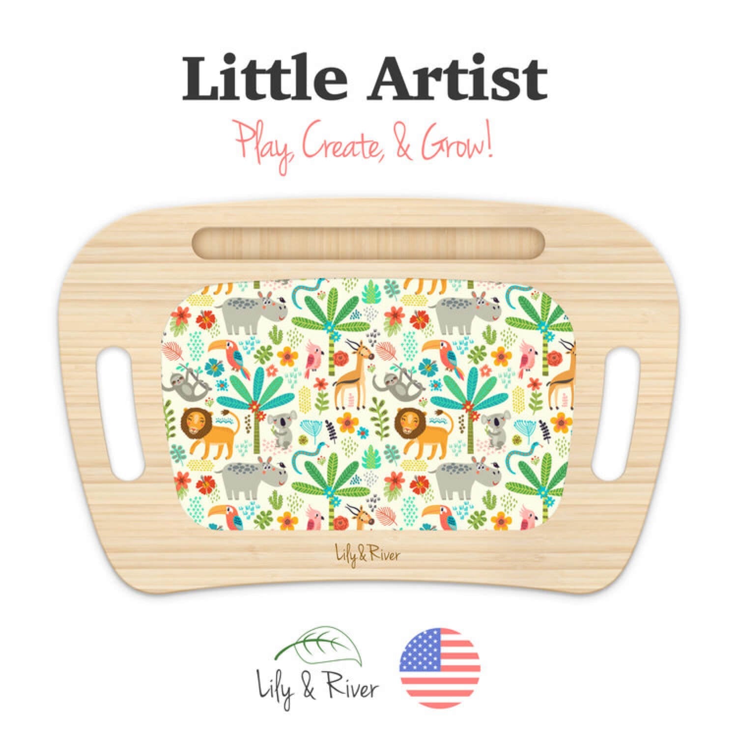 Lily & River Little Artist Reading & Drawing Board Scribbling
