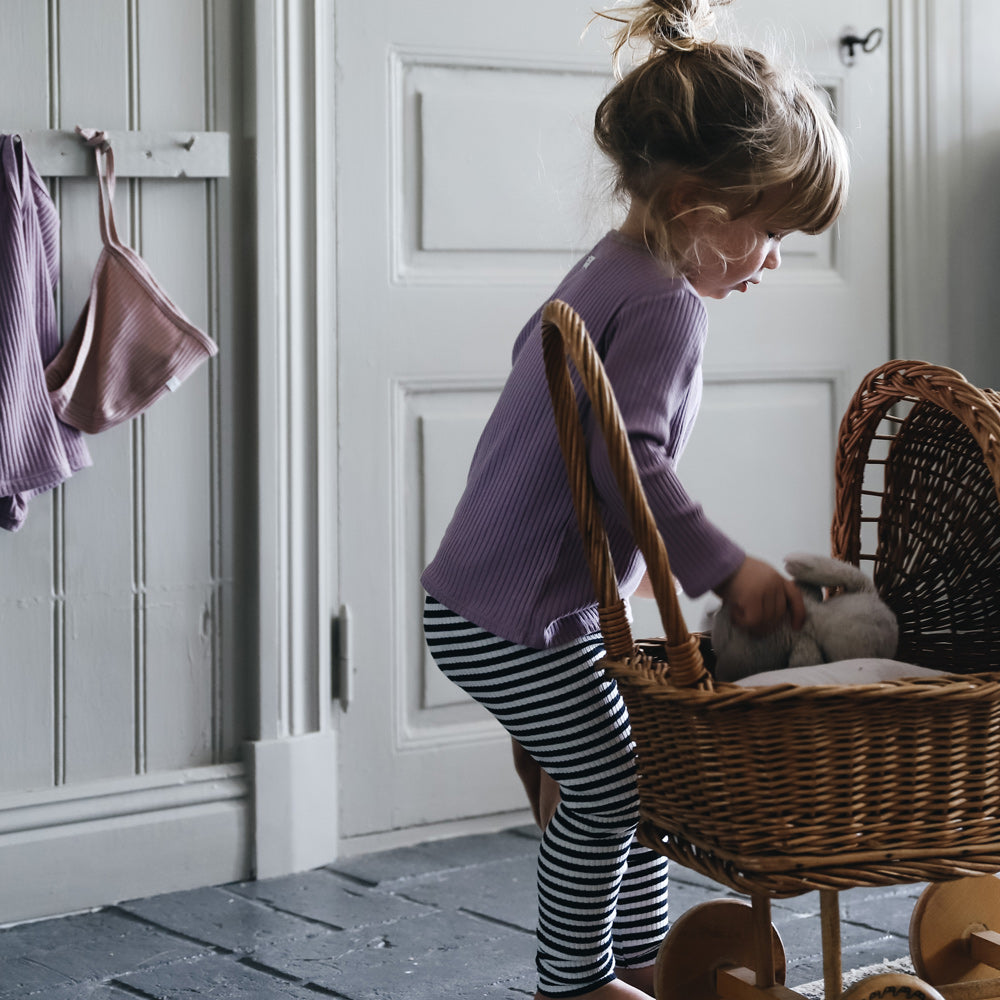 The Printed Leggings - Stripe