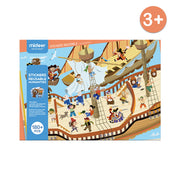Mideer Reusable Sticker Activity Pads: 180-piece Pirates Toy