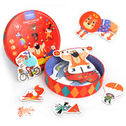 Mideer 3-D Creative Stacking Puzzle Crazy Circus Puzzle