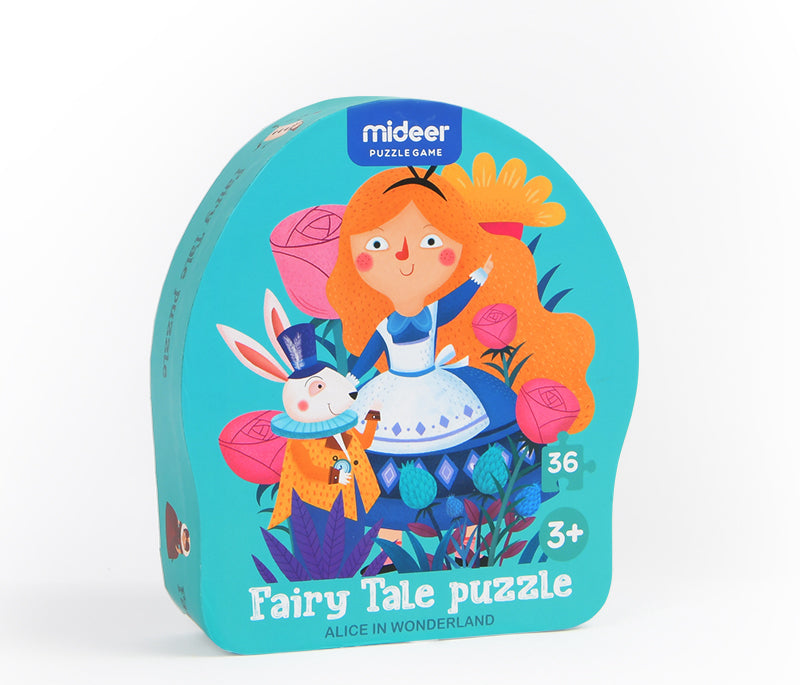 Mideer Fairy Tale 36-Piece Puzzle: Alice in Wonderland Puzzle