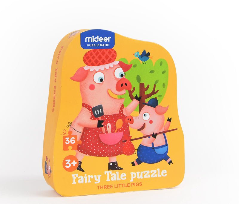 Mideer Fairy Tale 36-Piece Puzzle: The Three Little Pigs Puzzle